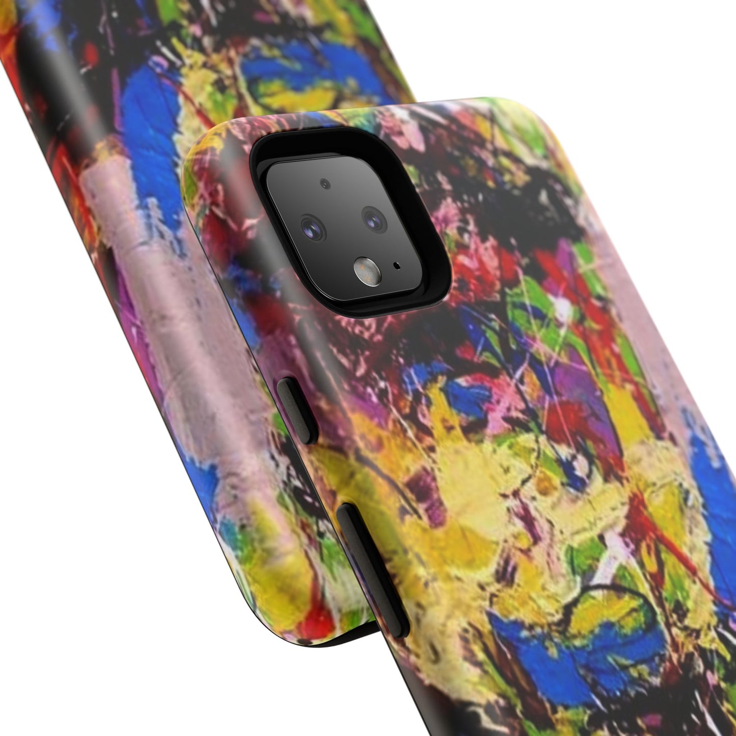 Vibrant Abstract Phone Case - Tough Cases for Bold Individuals