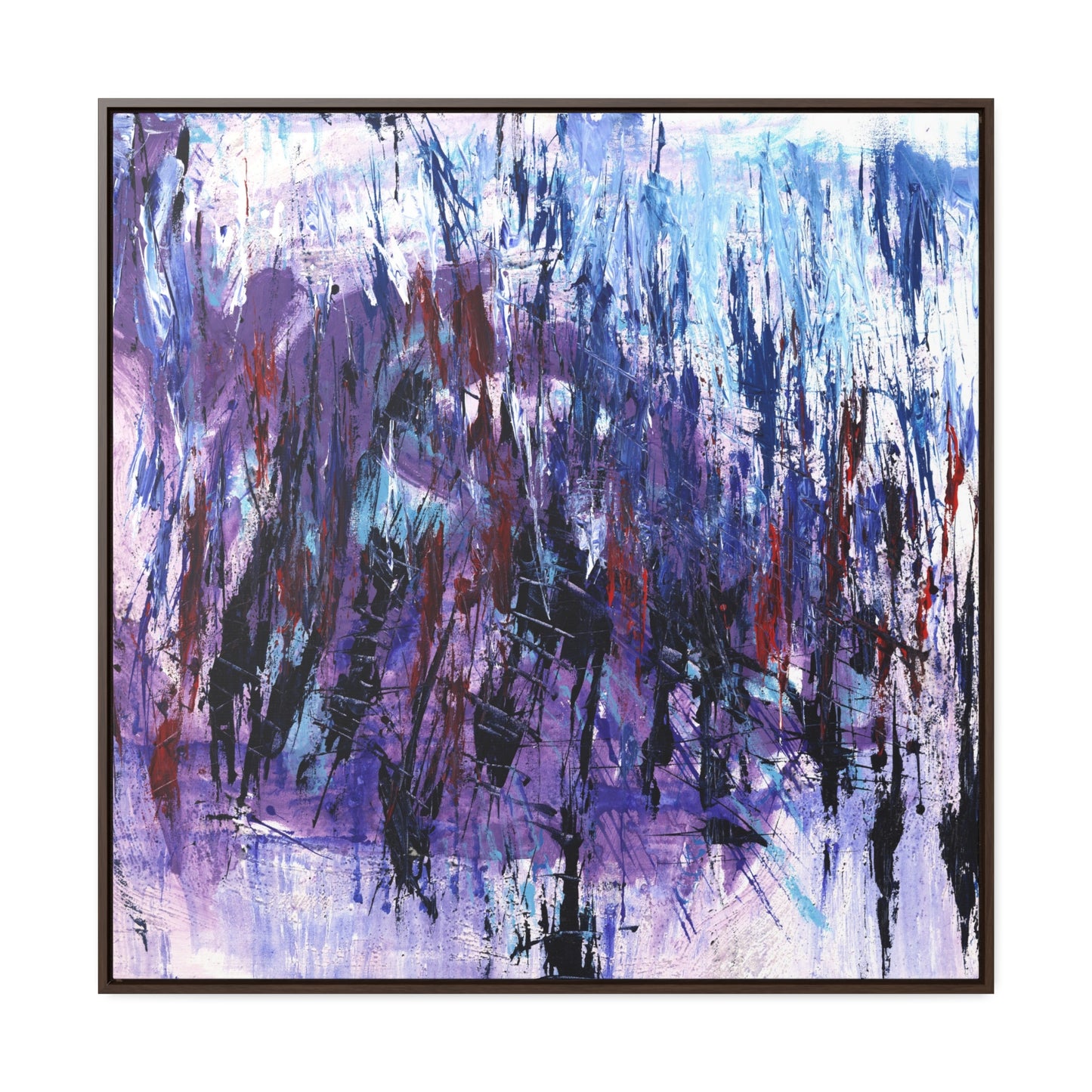 White Spring - Framed Canvas Print
