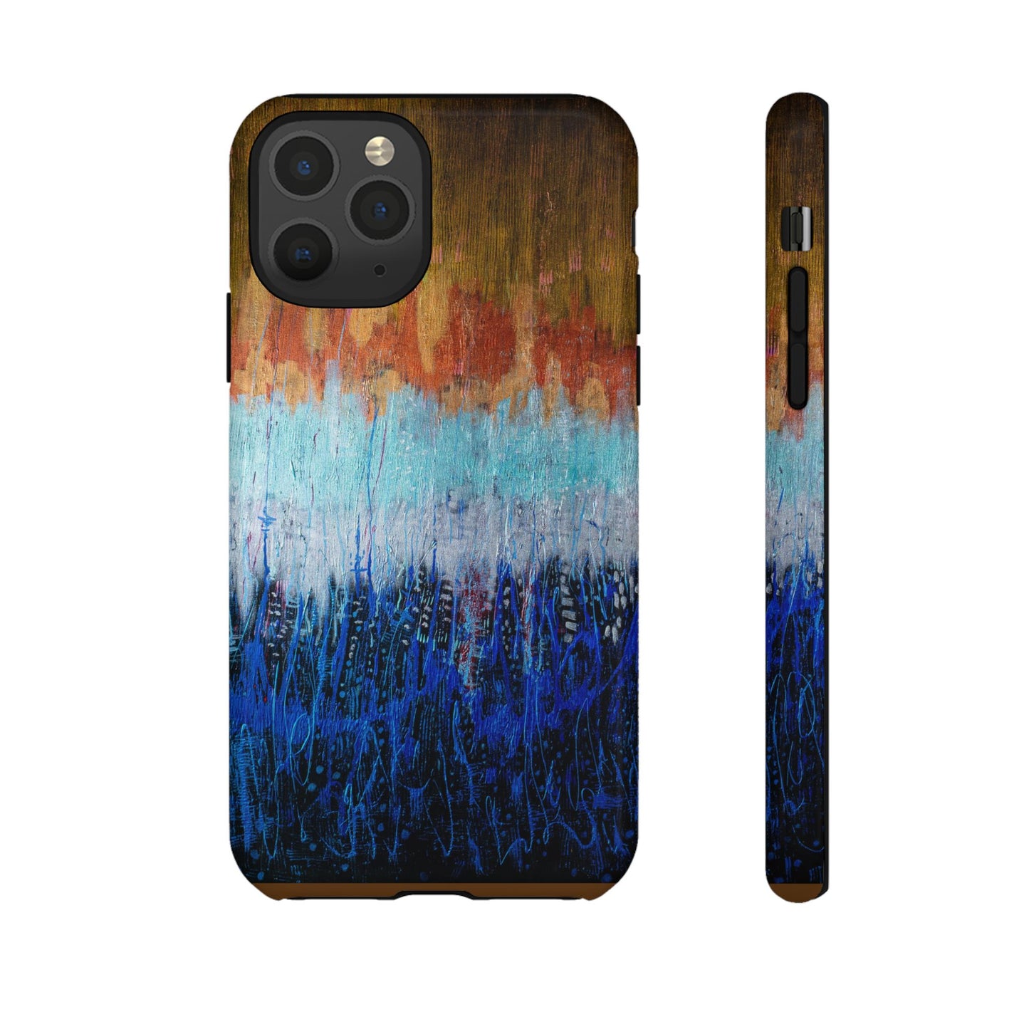 Artistic Tough iPhone Case - Colorful Abstract Design