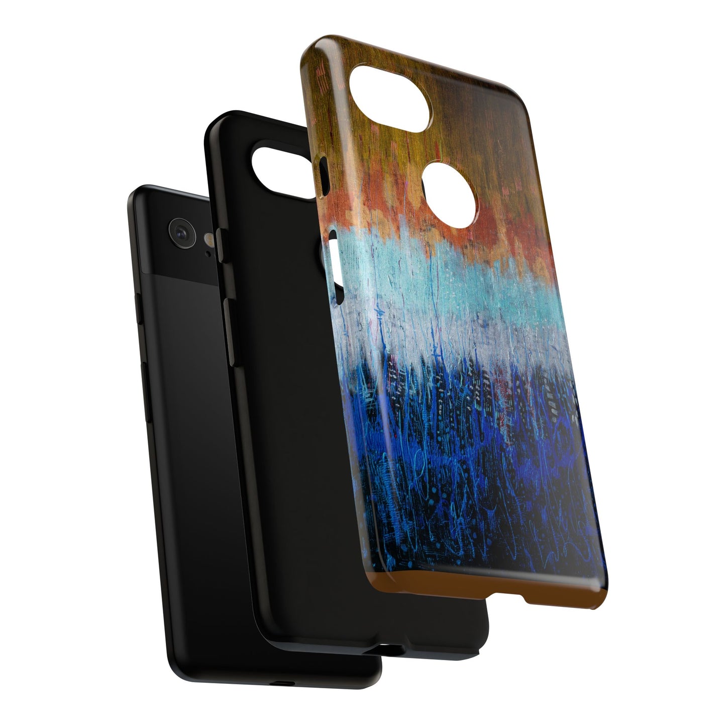 Artistic Tough iPhone Case - Colorful Abstract Design