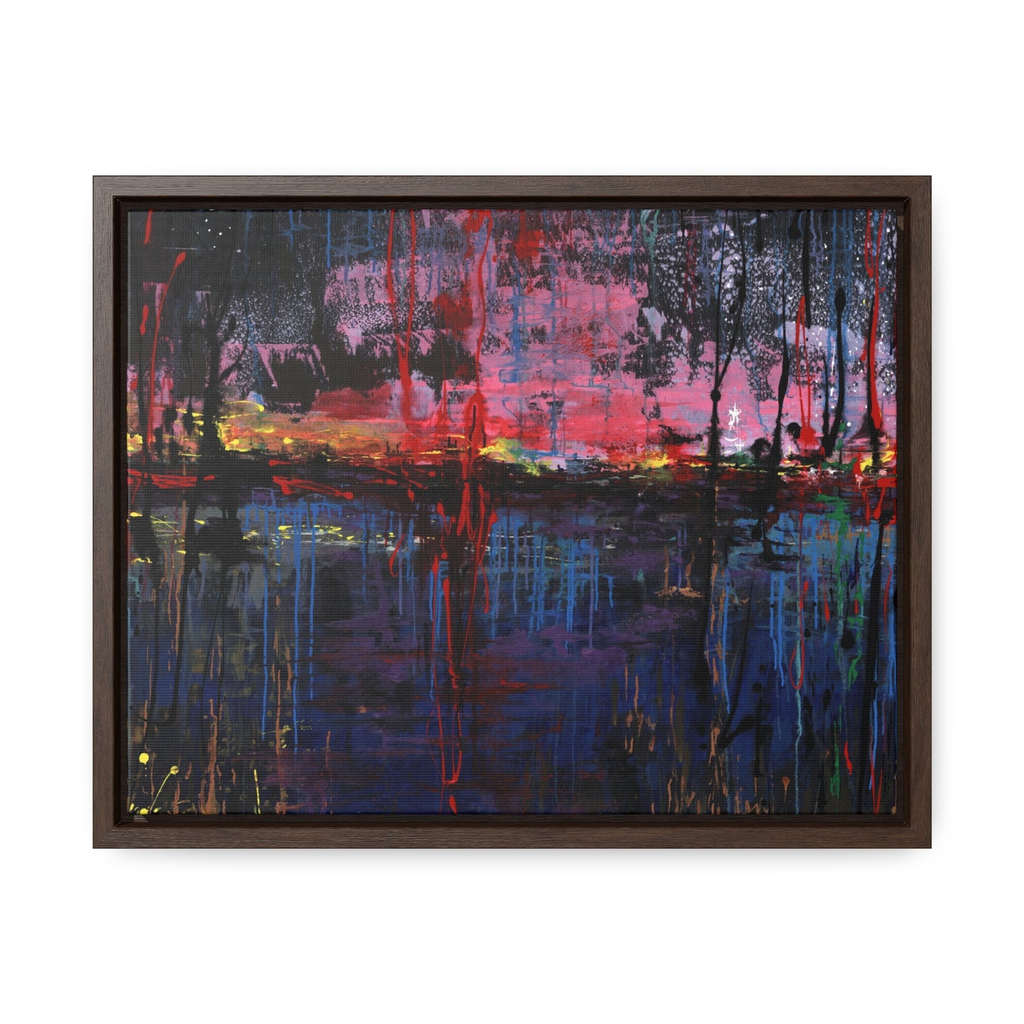 Illumination - Framed Canvas Print