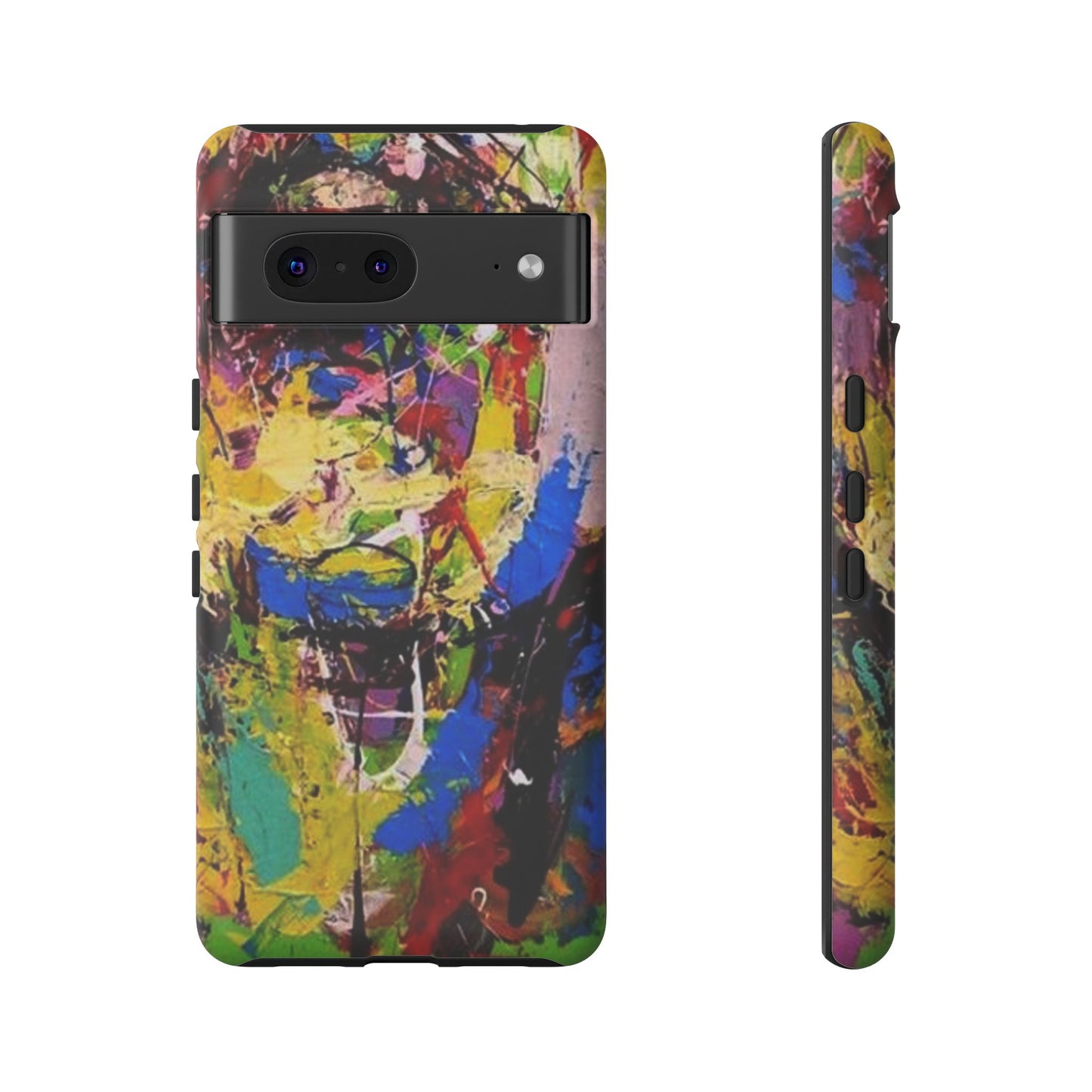 Vibrant Abstract Phone Case - Tough Cases for Bold Individuals