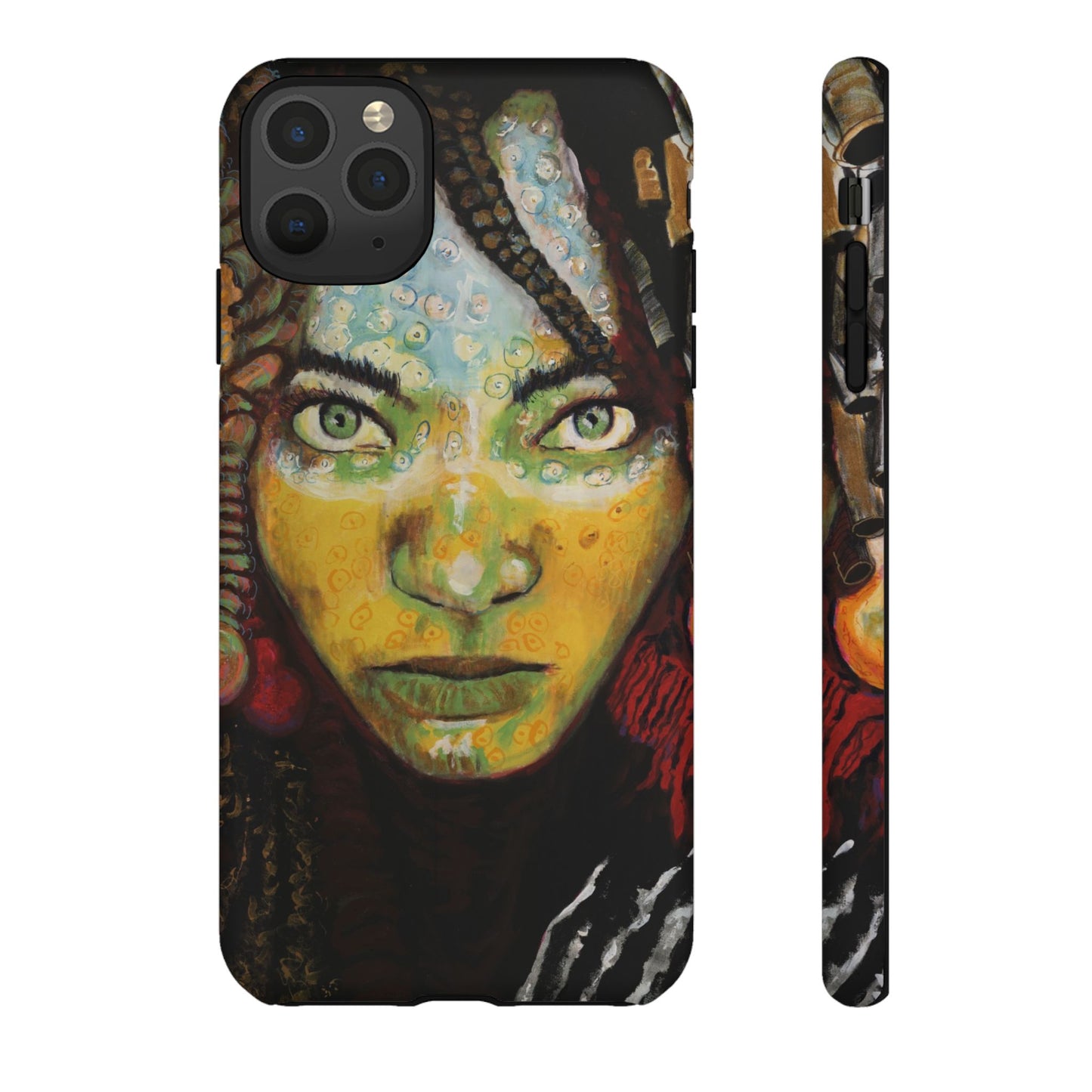 Artistic Tough Case - Unique Design for Bold Personalities- From Africa to America the Sisters Image