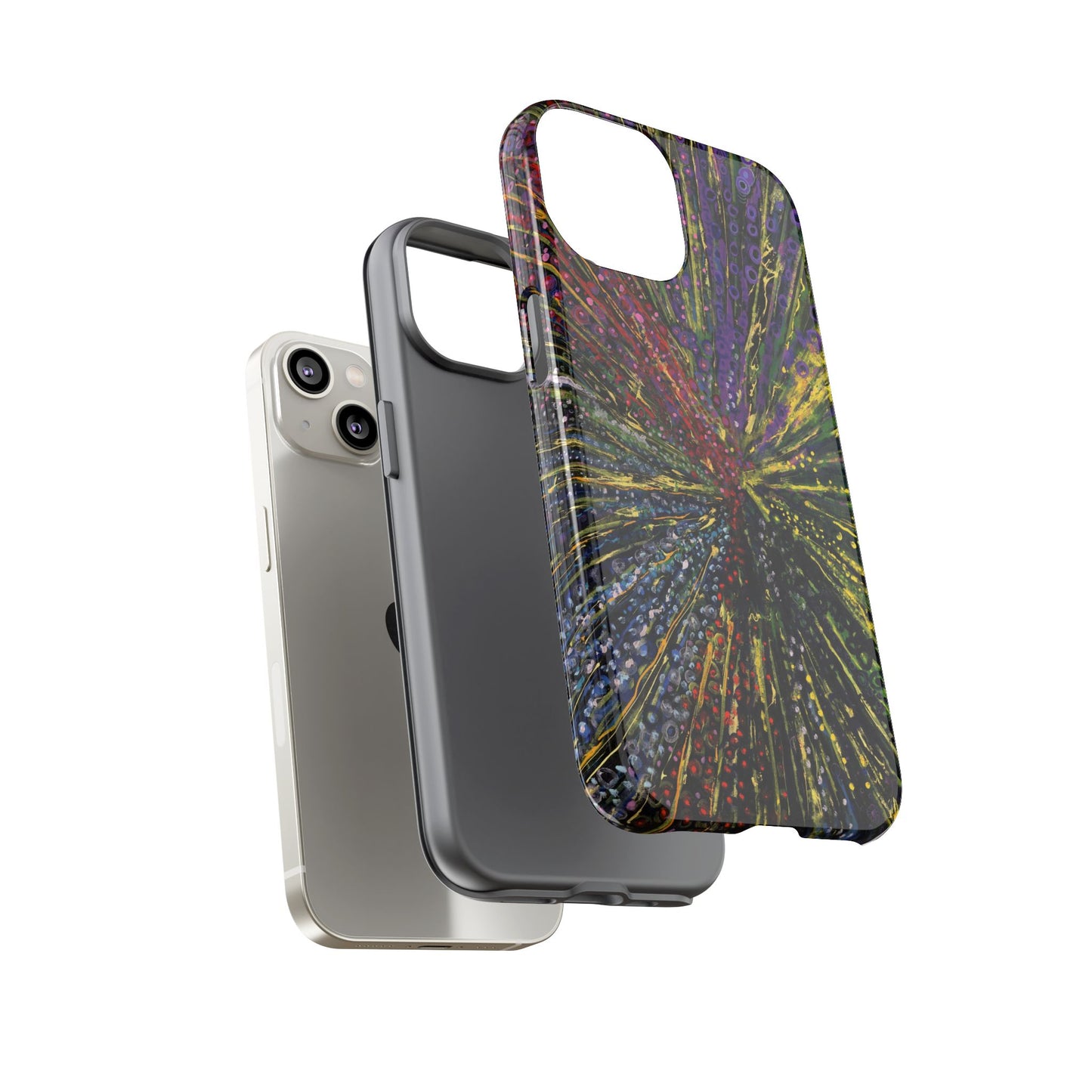 Stylish Abstract Phone Case for Trendsetters - The Last Dance Image