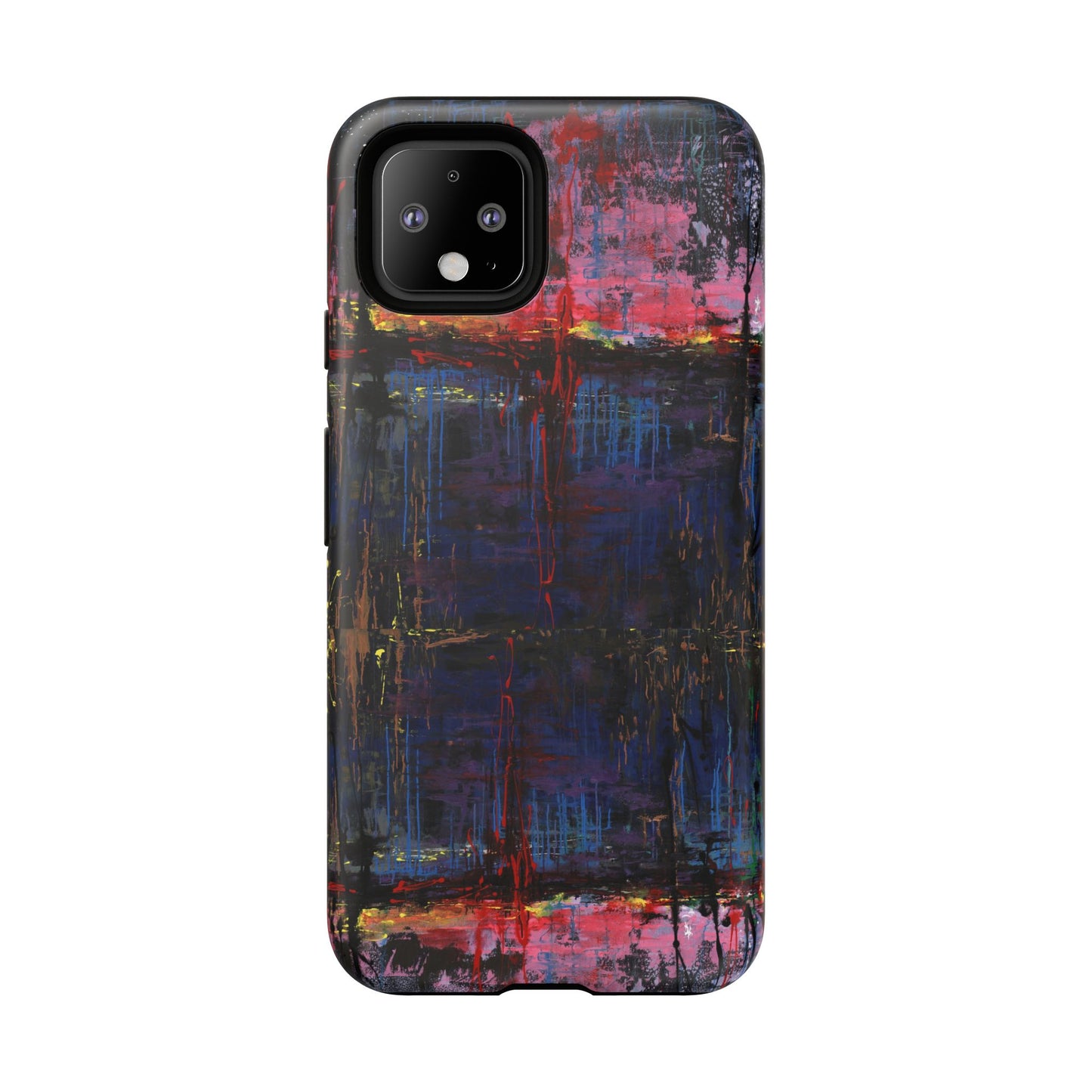 Artistic Tough Cases - Colorful Abstract Phone Case for Creative Souls- Illumination Image