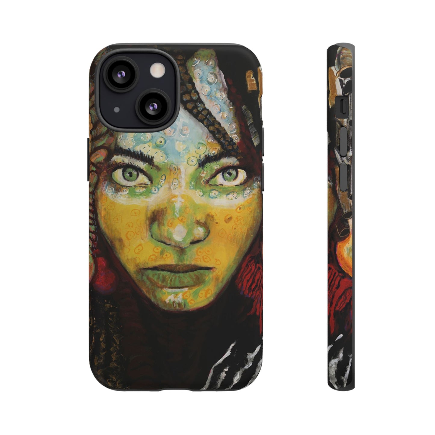 Artistic Tough Case - Unique Design for Bold Personalities- From Africa to America the Sisters Image