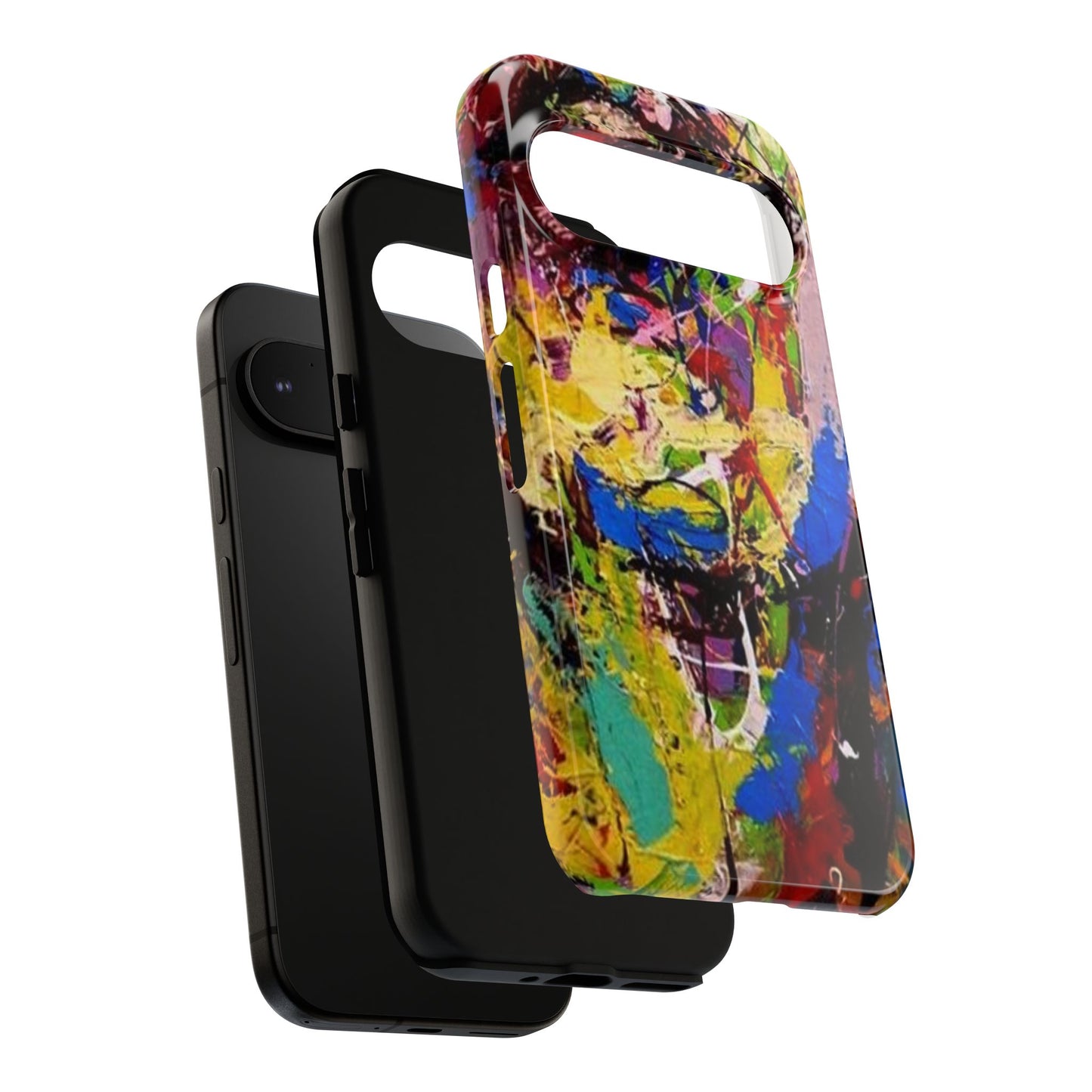 Vibrant Abstract Phone Case - Tough Cases for Bold Individuals