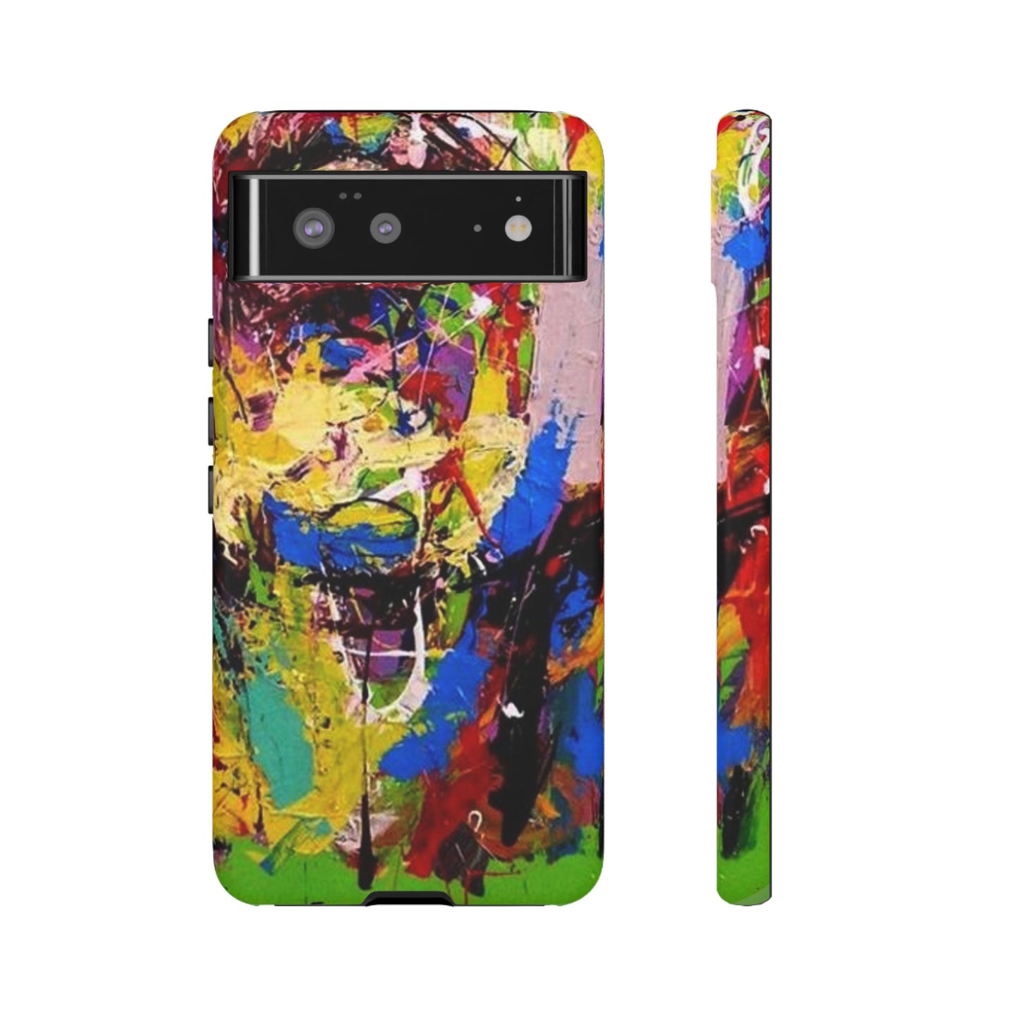 Vibrant Abstract Phone Case - Tough Cases for Bold Individuals