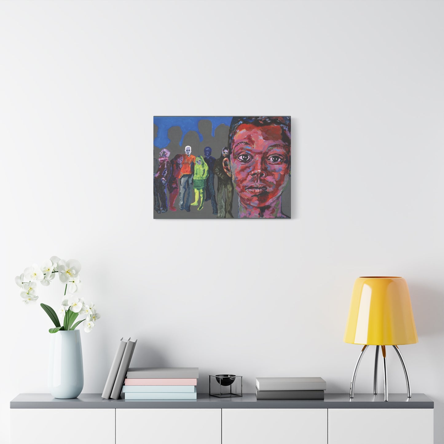 I See You But You Never See Me - Matte Canvas Print