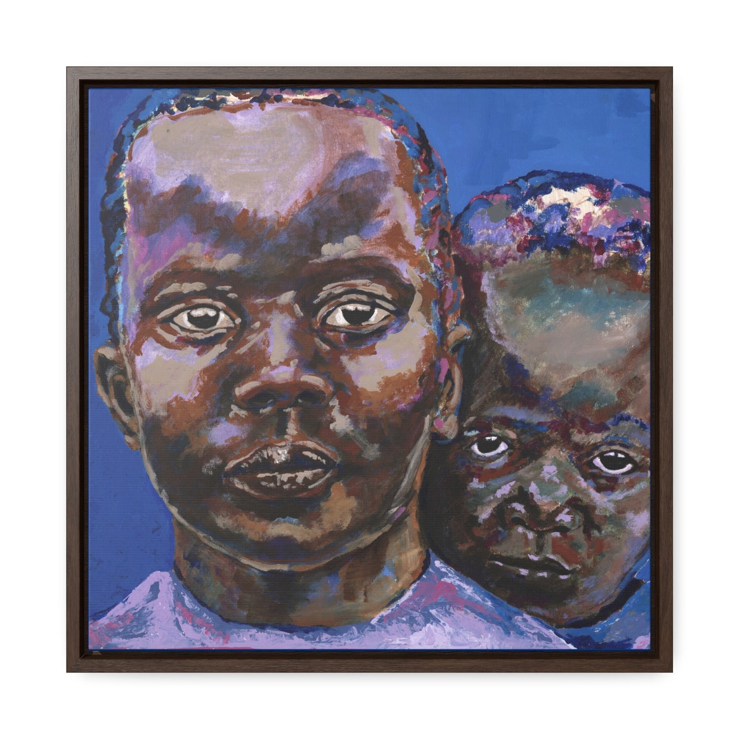 We See You - Framed Canvas Print