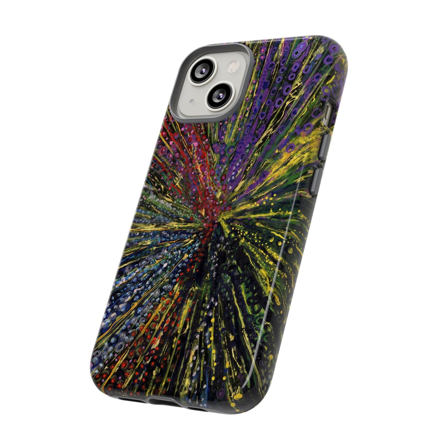 Stylish Abstract Phone Case for Trendsetters - The Last Dance Image