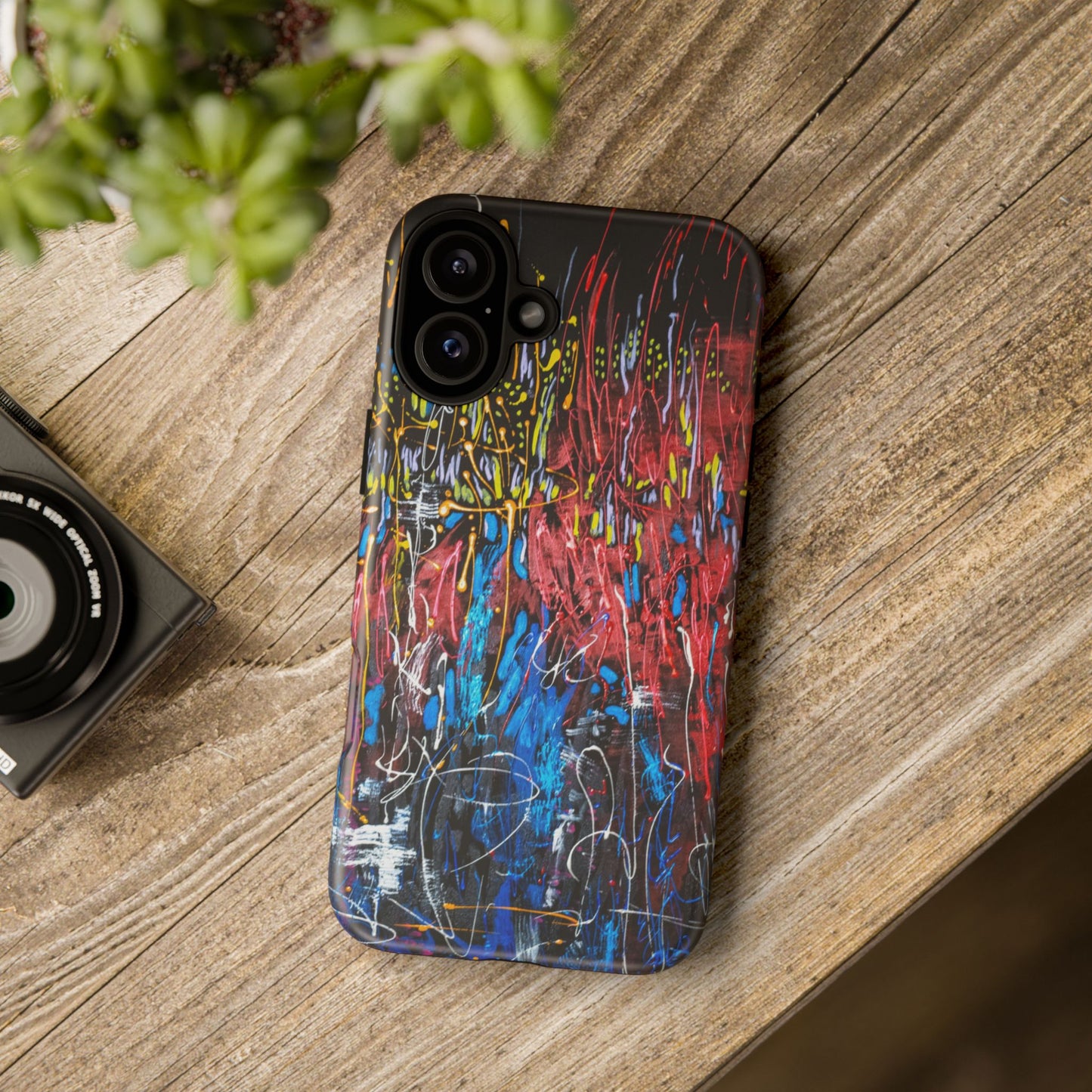 Vibrant Tough Case-Passion of Life Image- Artistic Phone Cover for Bold Personalities