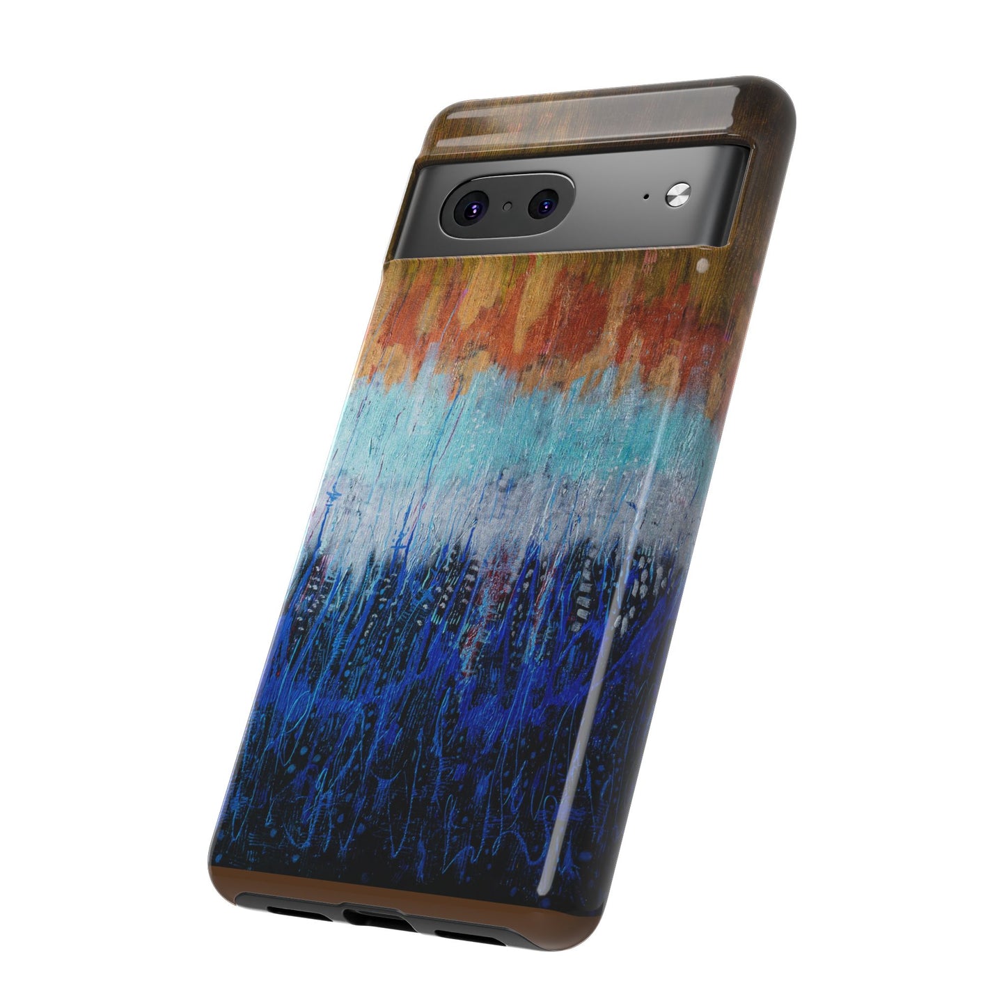 Artistic Tough iPhone Case - Colorful Abstract Design