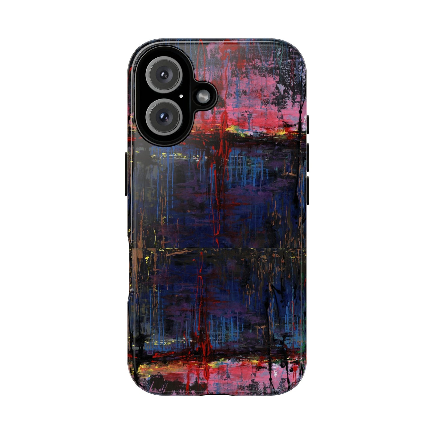 Artistic Tough Cases - Colorful Abstract Phone Case for Creative Souls- Illumination Image
