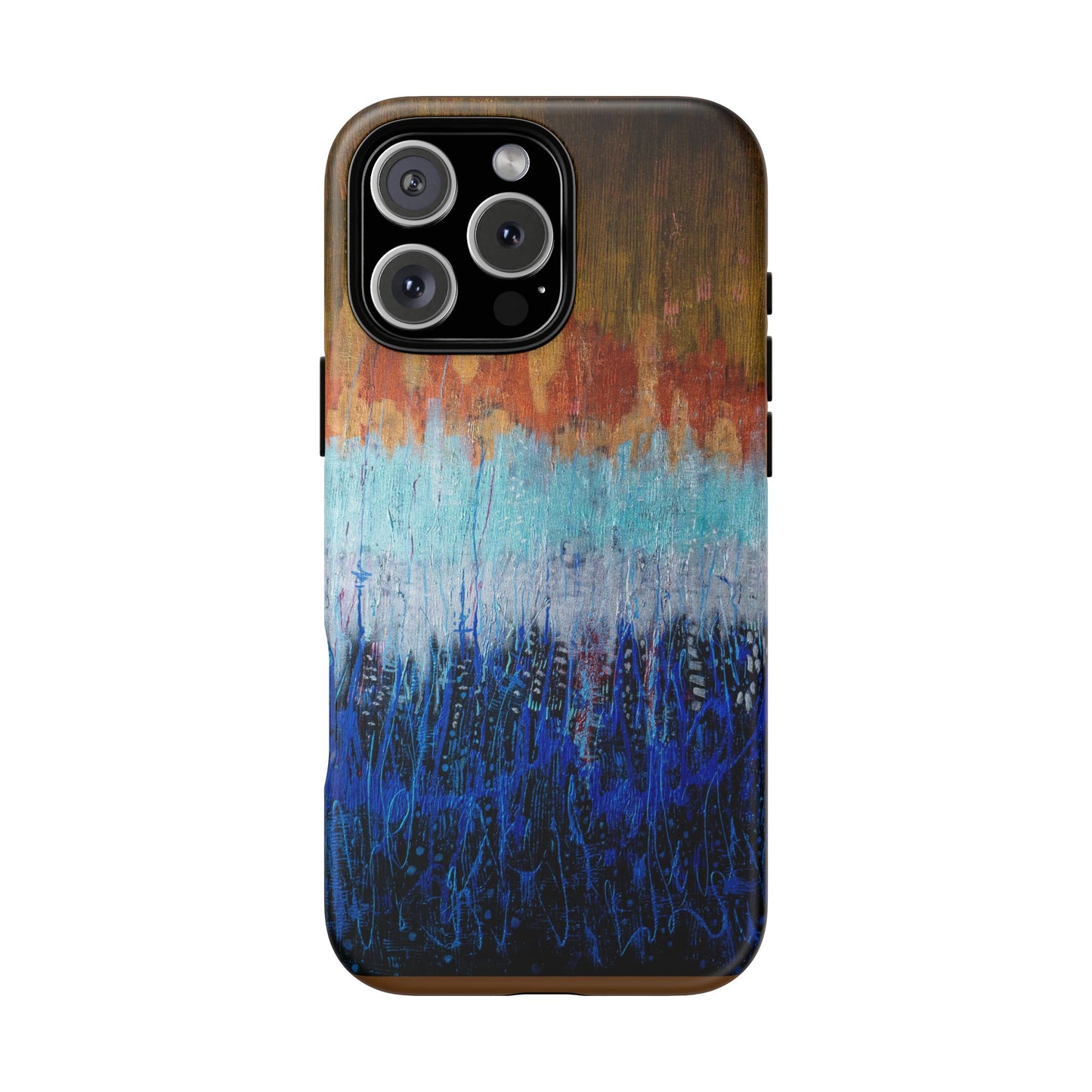 Artistic Tough iPhone Case - Colorful Abstract Design