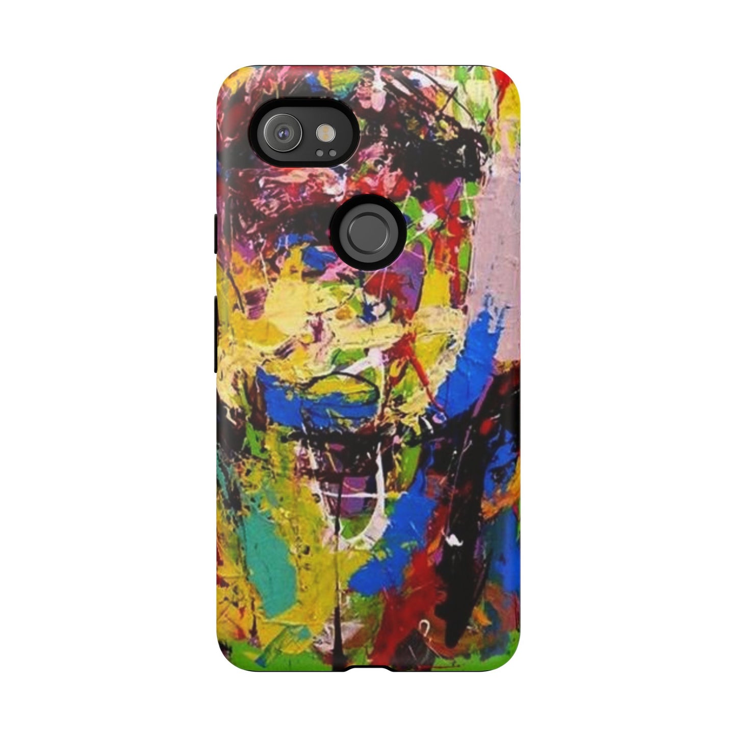 Vibrant Abstract Phone Case - Tough Cases for Bold Individuals