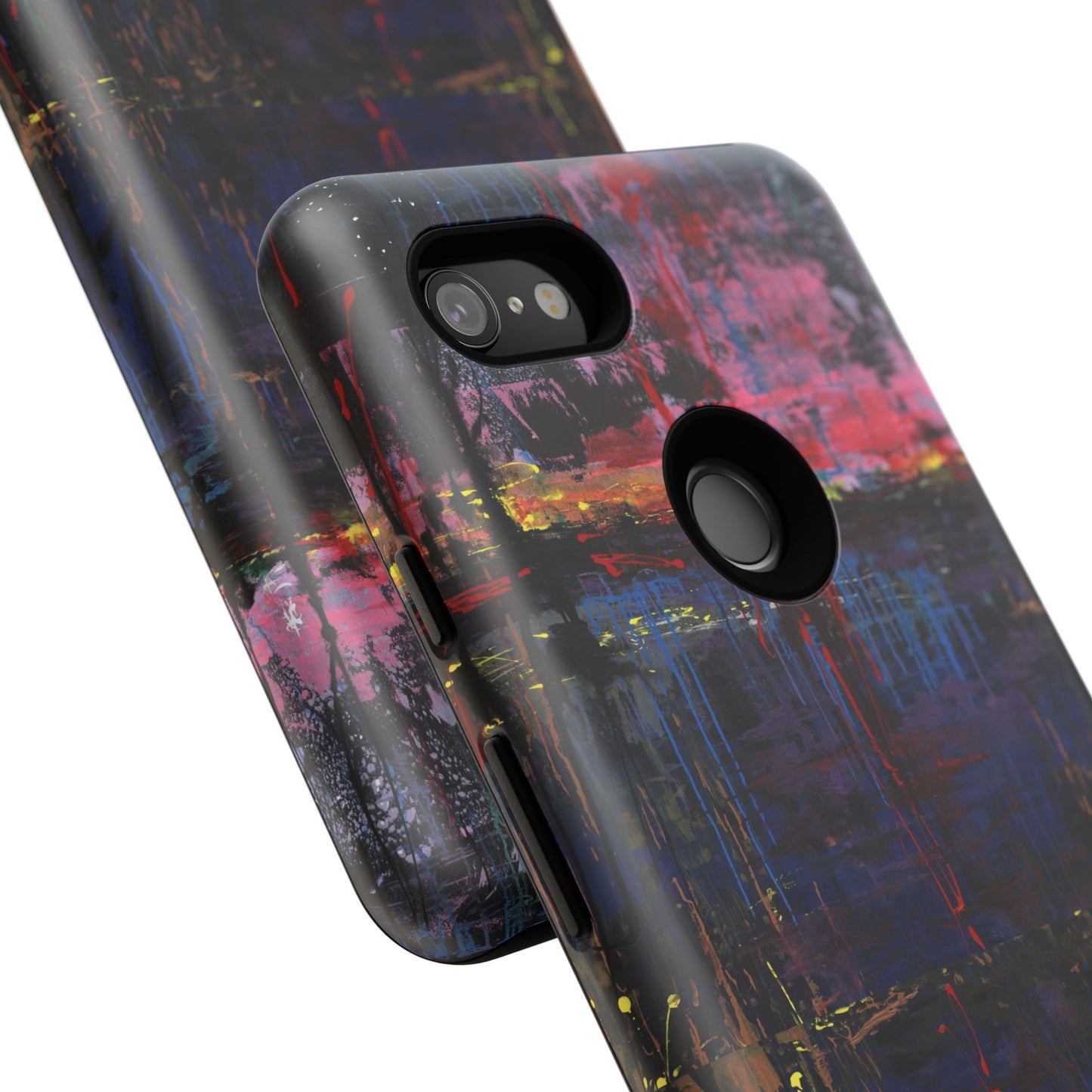 Artistic Tough Cases - Colorful Abstract Phone Case for Creative Souls- Illumination Image