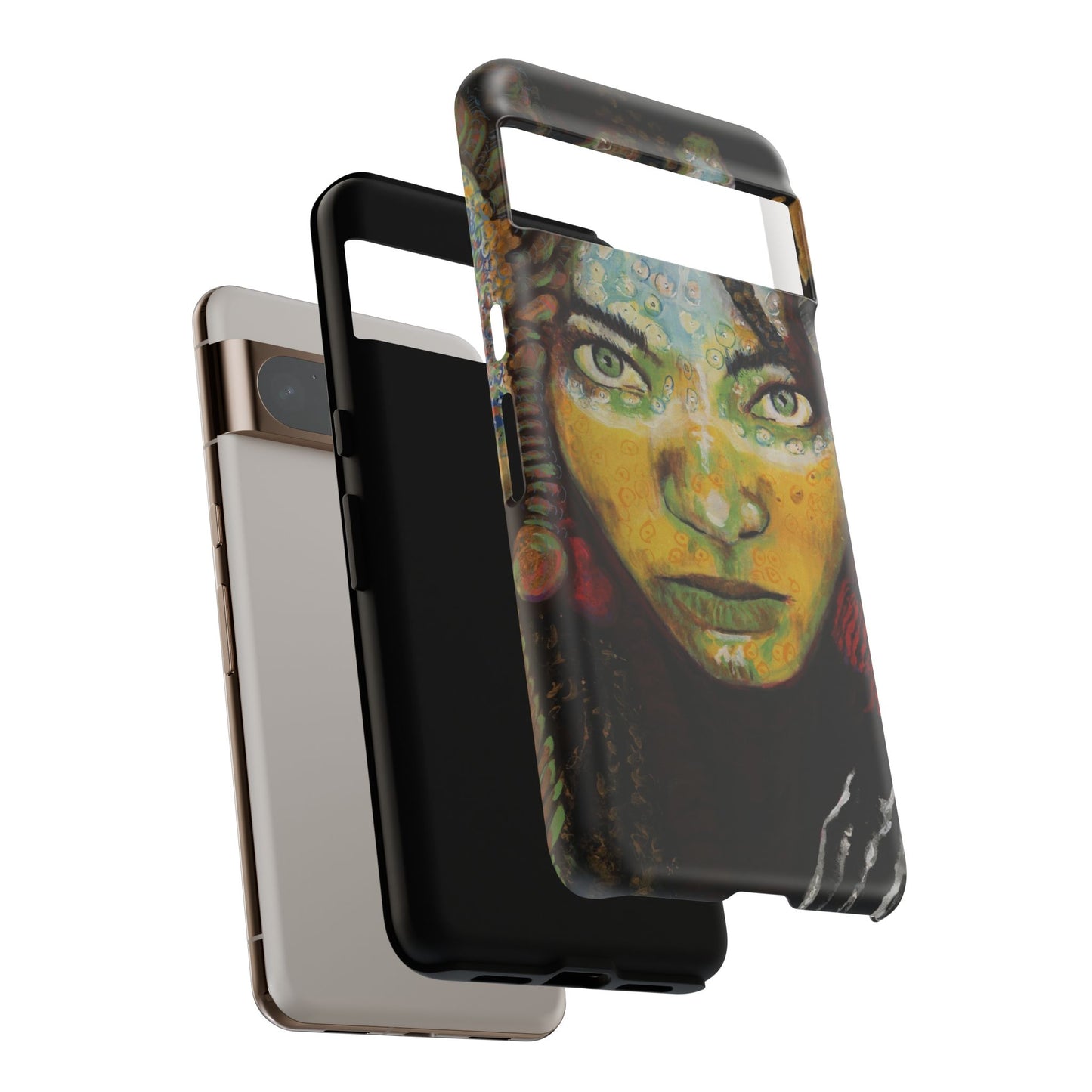 Artistic Tough Case - Unique Design for Bold Personalities- From Africa to America the Sisters Image