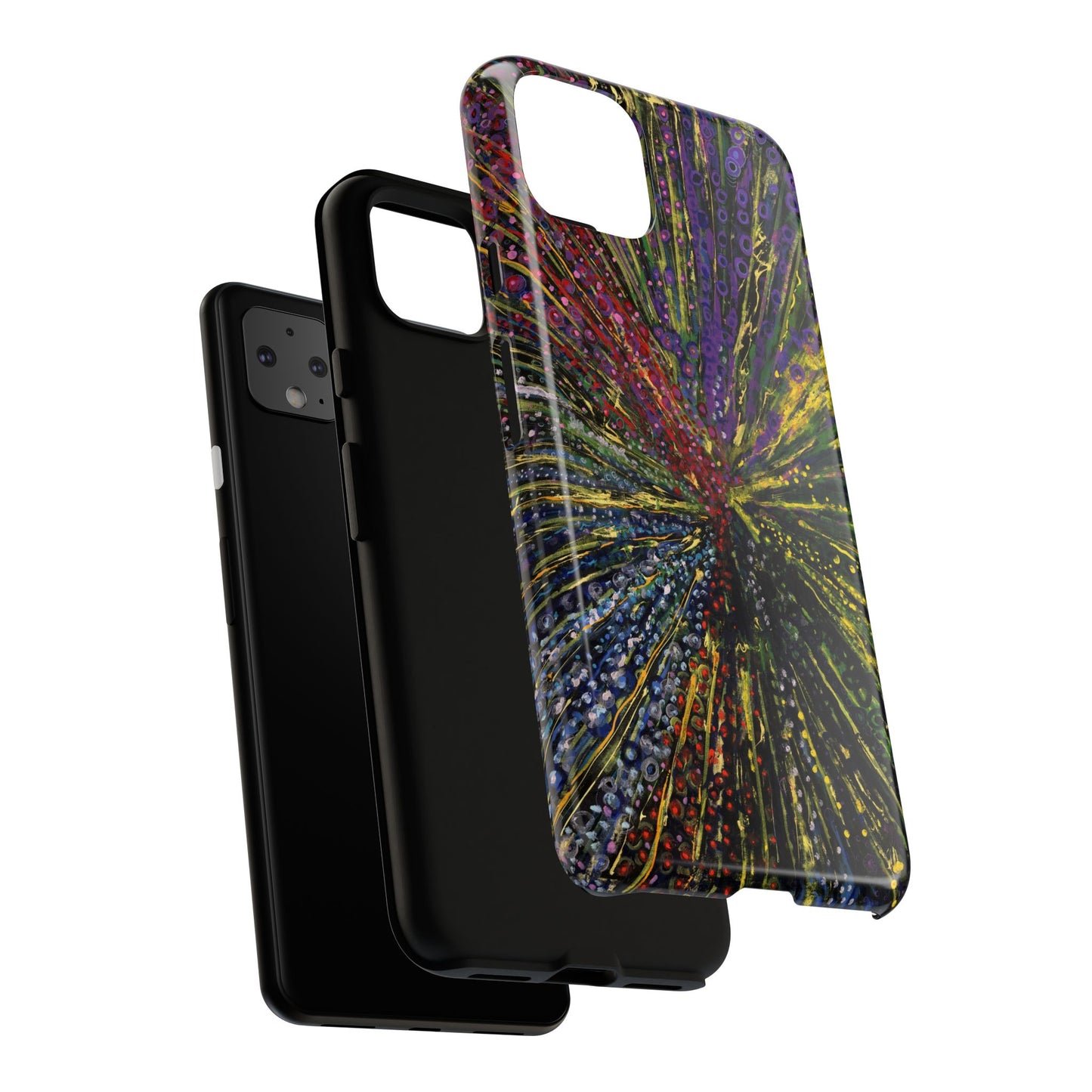 Stylish Abstract Phone Case for Trendsetters - The Last Dance Image