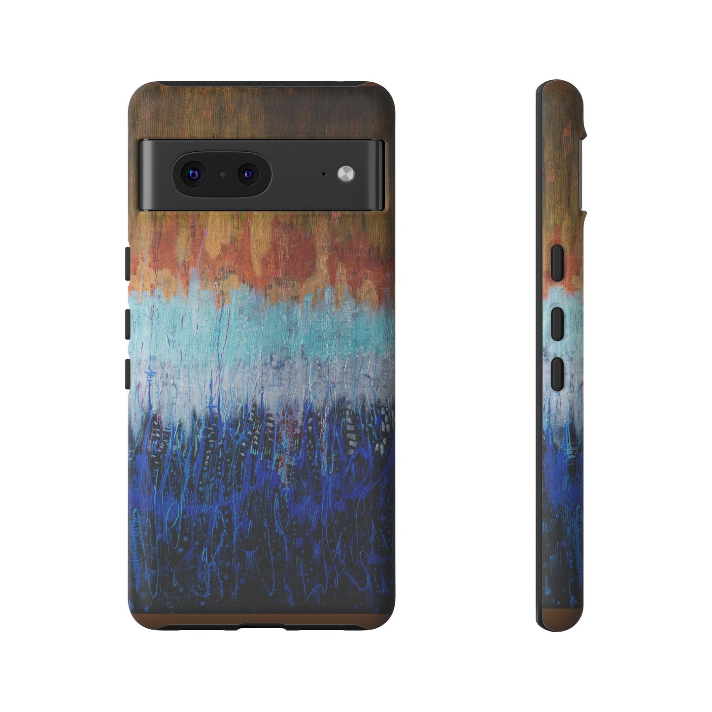 Artistic Tough iPhone Case - Colorful Abstract Design
