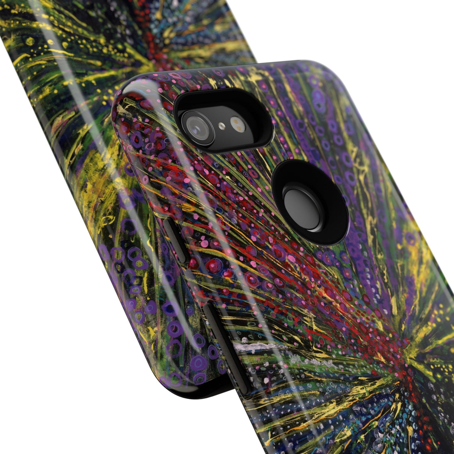 Stylish Abstract Phone Case for Trendsetters - The Last Dance Image