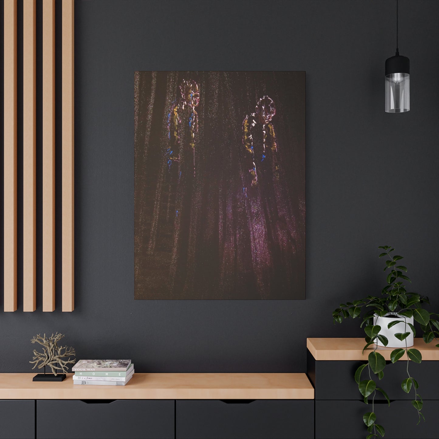 Depression - Matte Canvas Print