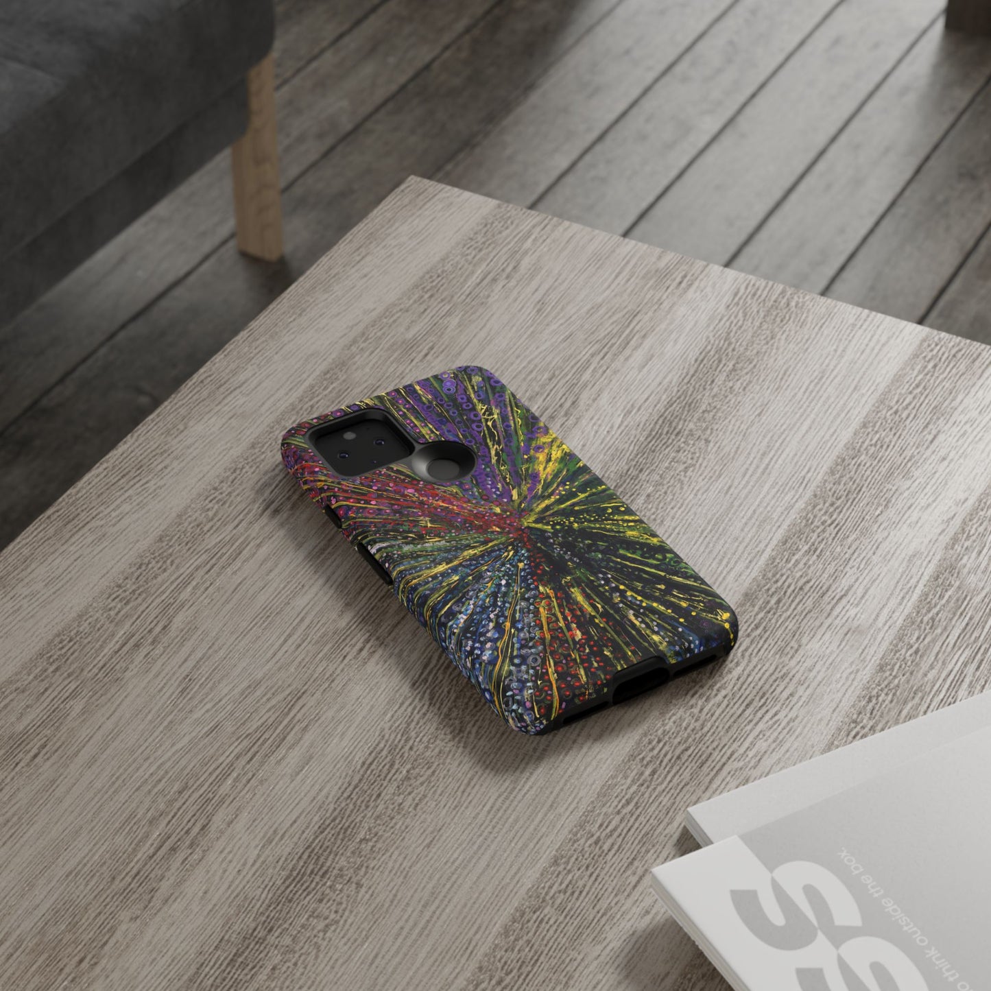 Stylish Abstract Phone Case for Trendsetters - The Last Dance Image