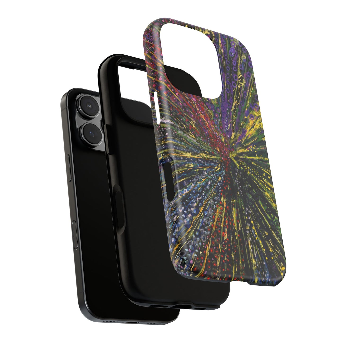 Stylish Abstract Phone Case for Trendsetters - The Last Dance Image