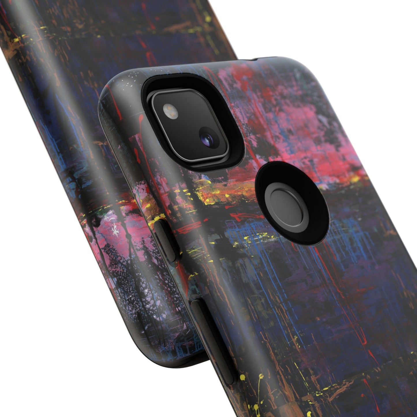 Artistic Tough Cases - Colorful Abstract Phone Case for Creative Souls- Illumination Image