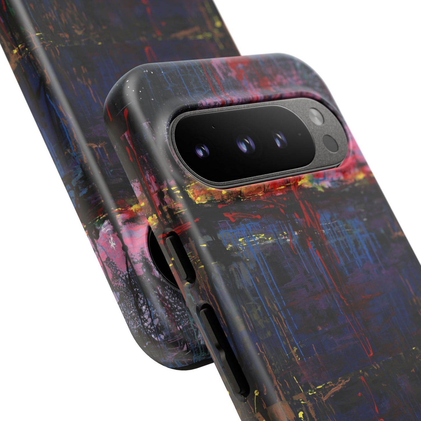 Artistic Tough Cases - Colorful Abstract Phone Case for Creative Souls- Illumination Image
