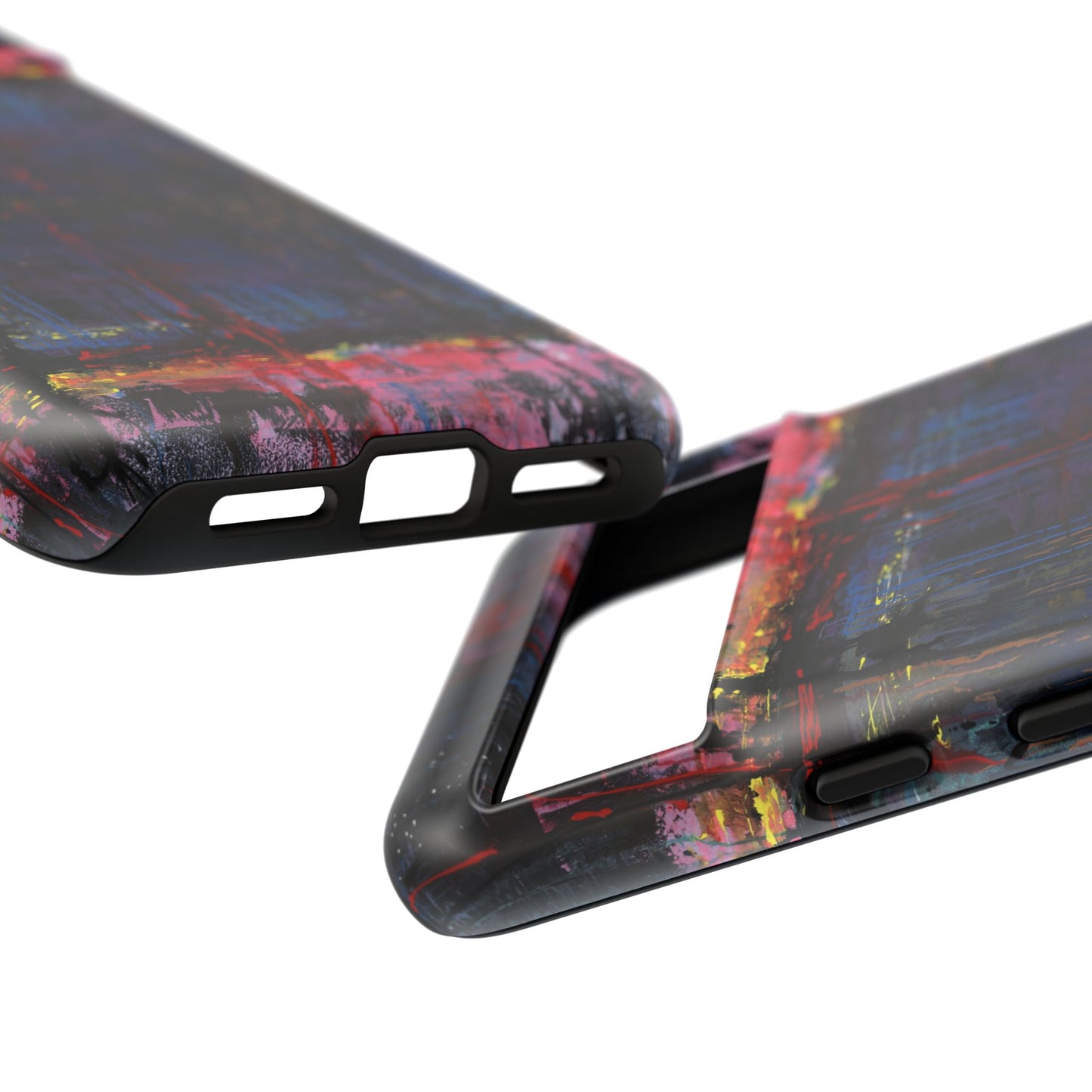 Artistic Tough Cases - Colorful Abstract Phone Case for Creative Souls- Illumination Image