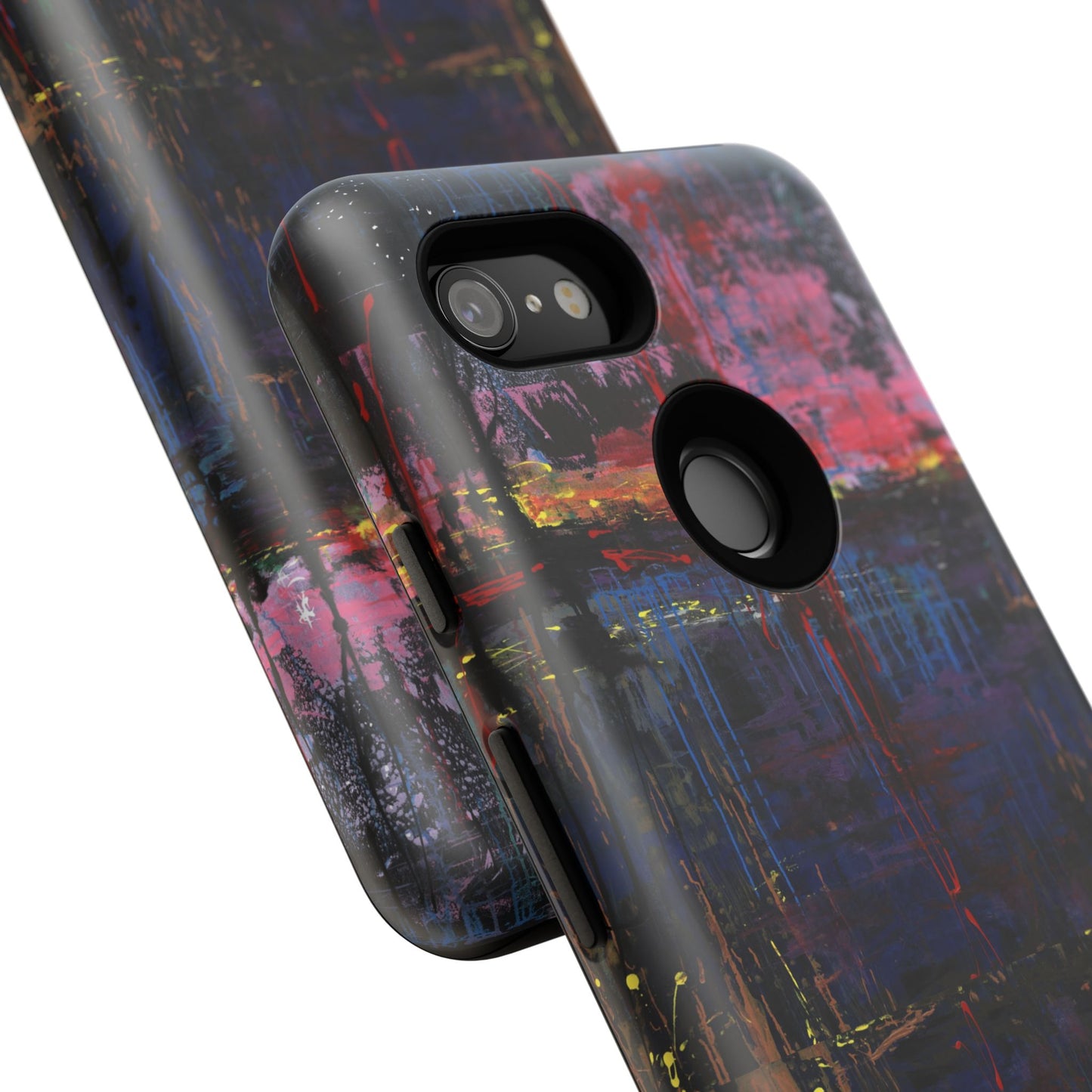 Artistic Tough Cases - Colorful Abstract Phone Case for Creative Souls- Illumination Image