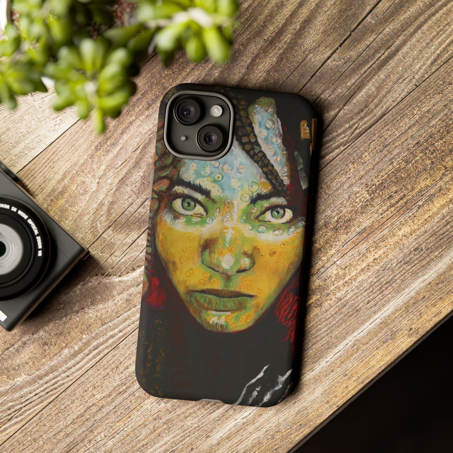 Artistic Tough Case - Unique Design for Bold Personalities- From Africa to America the Sisters Image