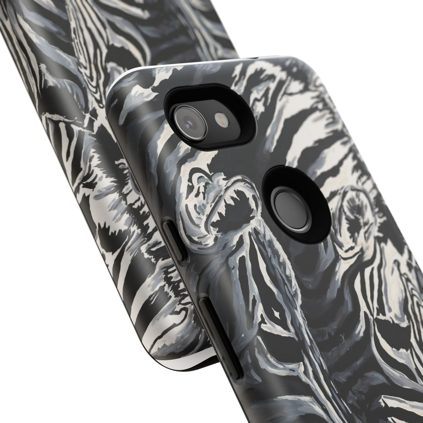 Artistic Zebra Print Phone Case -Tough Cases- Baby Zebras Image