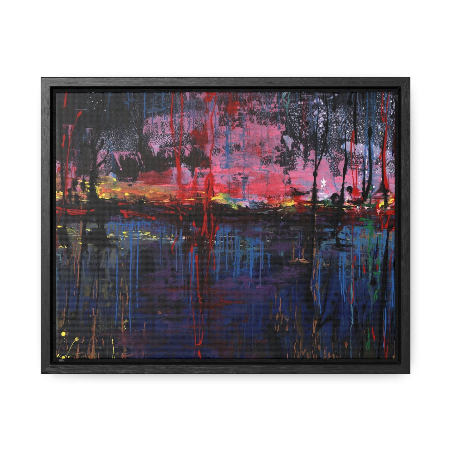 Illumination - Framed Canvas Print