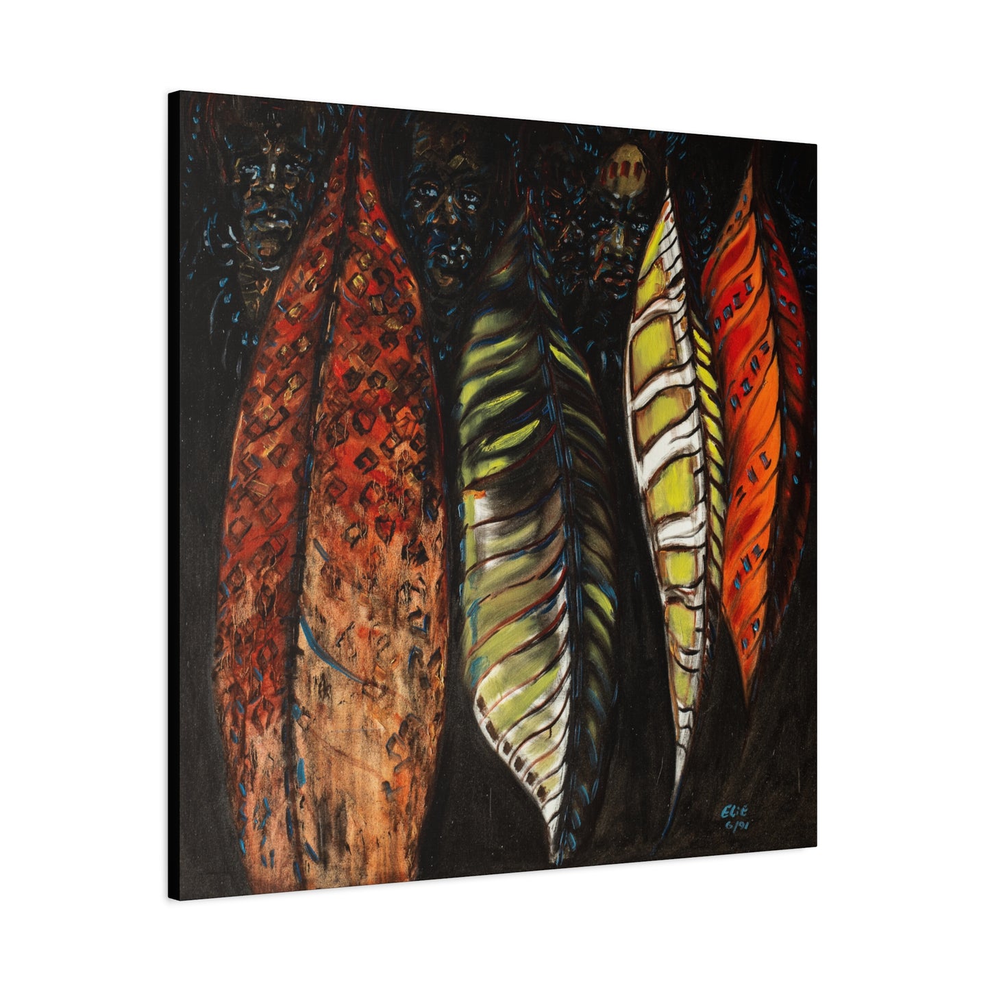 In The Shadows - Matte Canvas Print