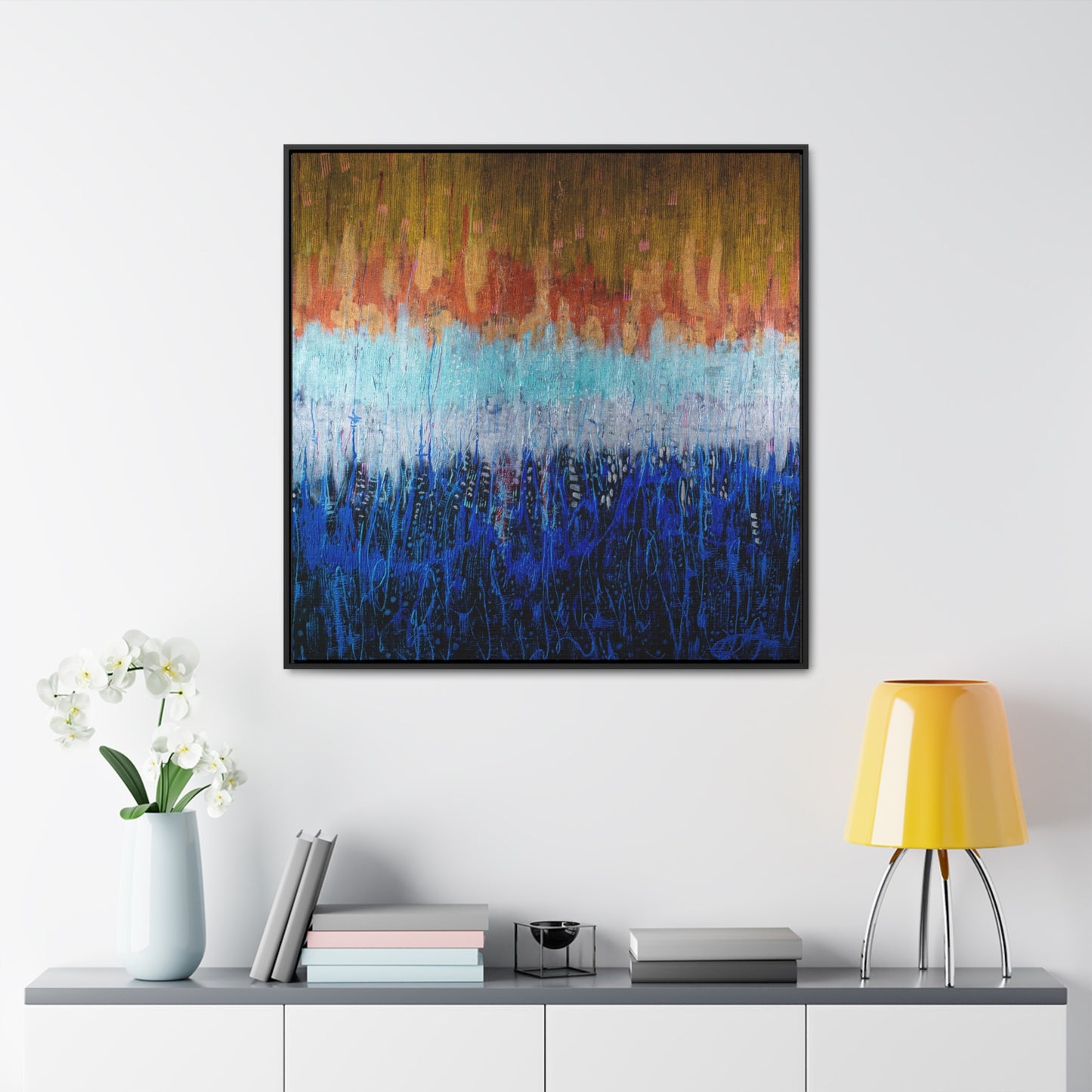 Wonders of Fall - Framed Canvas Print