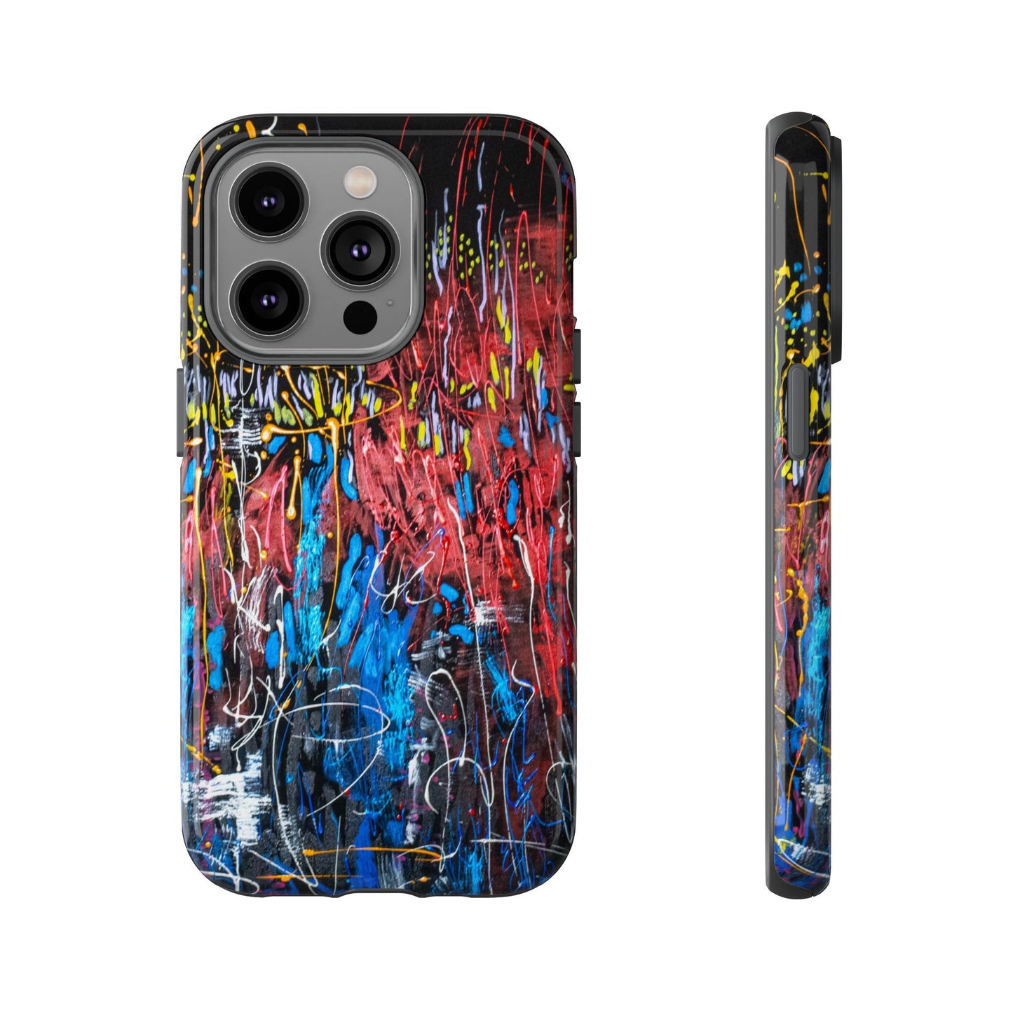 Vibrant Tough Case-Passion of Life Image- Artistic Phone Cover for Bold Personalities