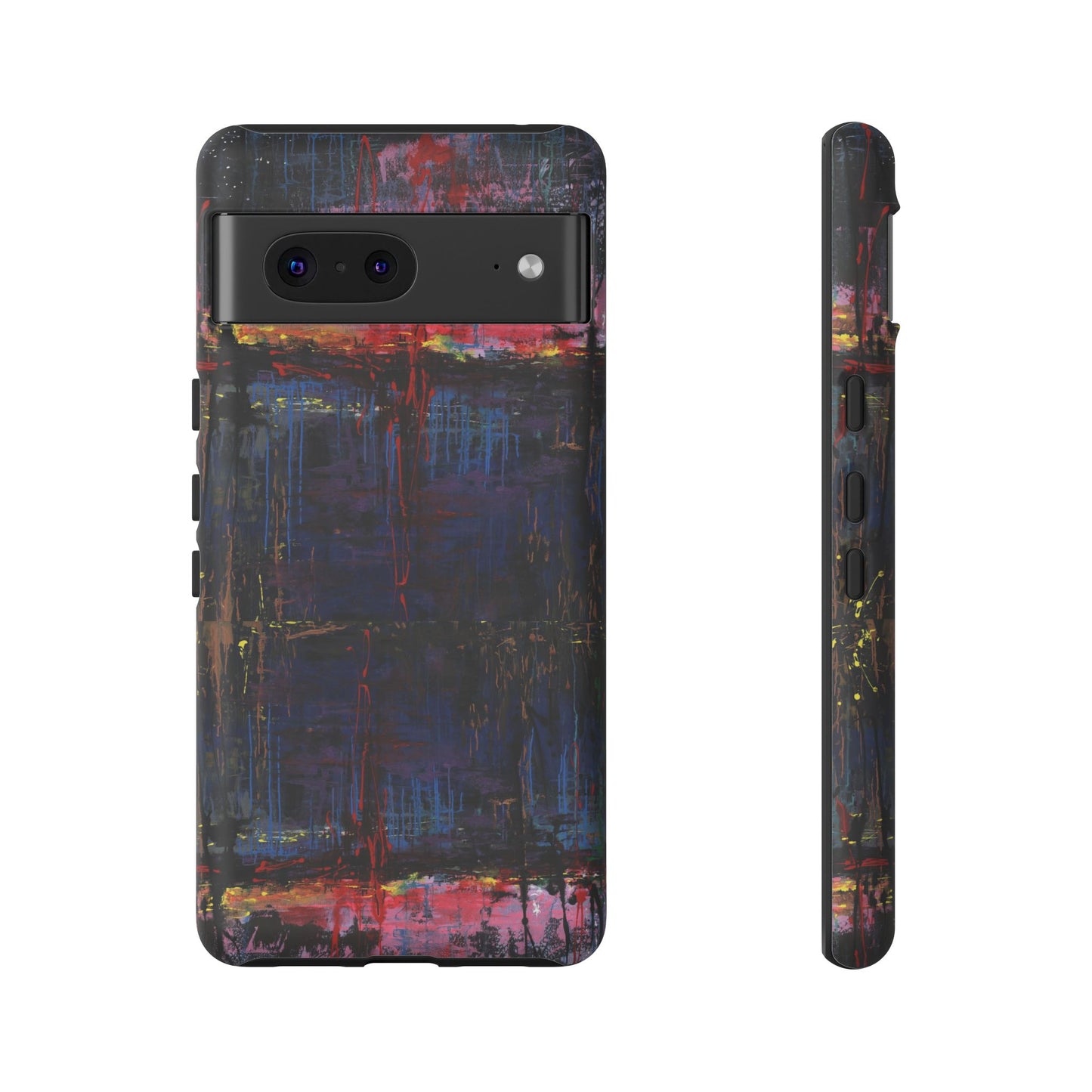 Artistic Tough Cases - Colorful Abstract Phone Case for Creative Souls- Illumination Image