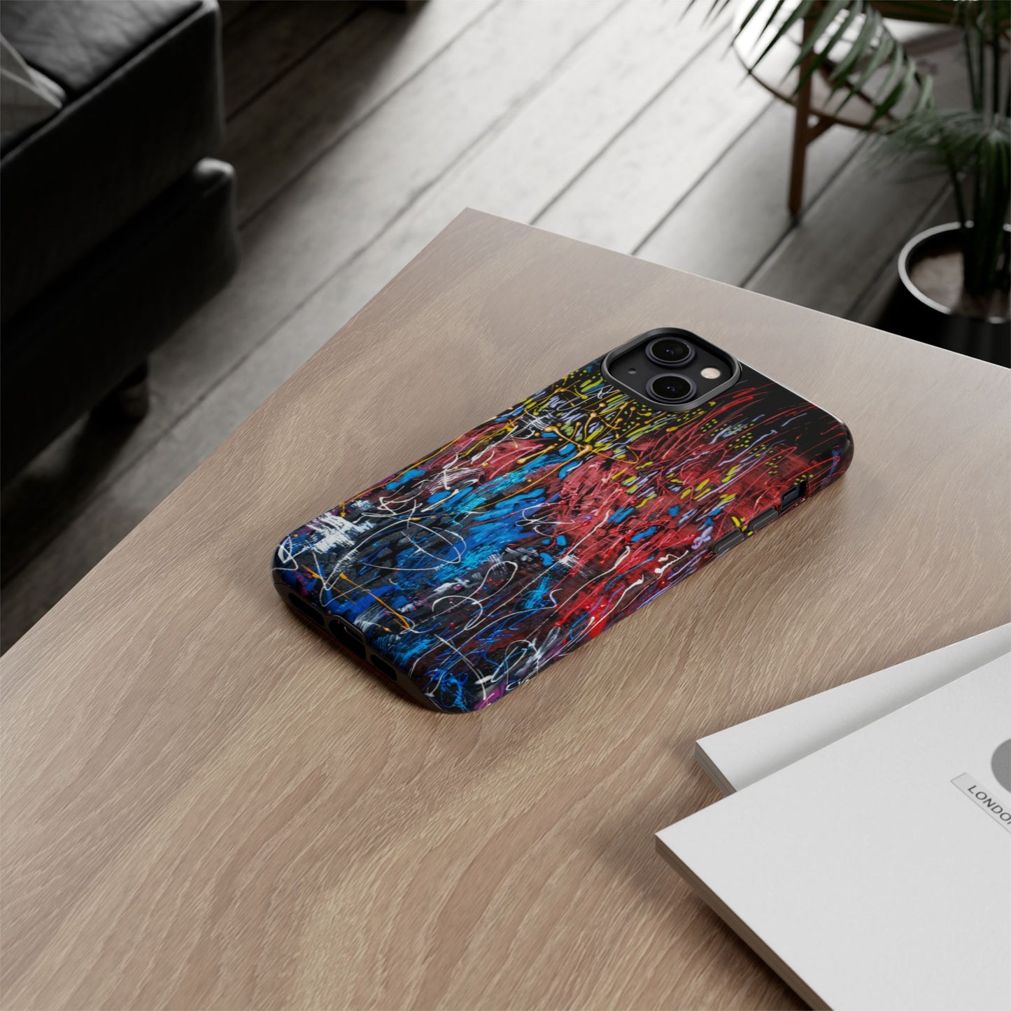 Vibrant Tough Case-Passion of Life Image- Artistic Phone Cover for Bold Personalities