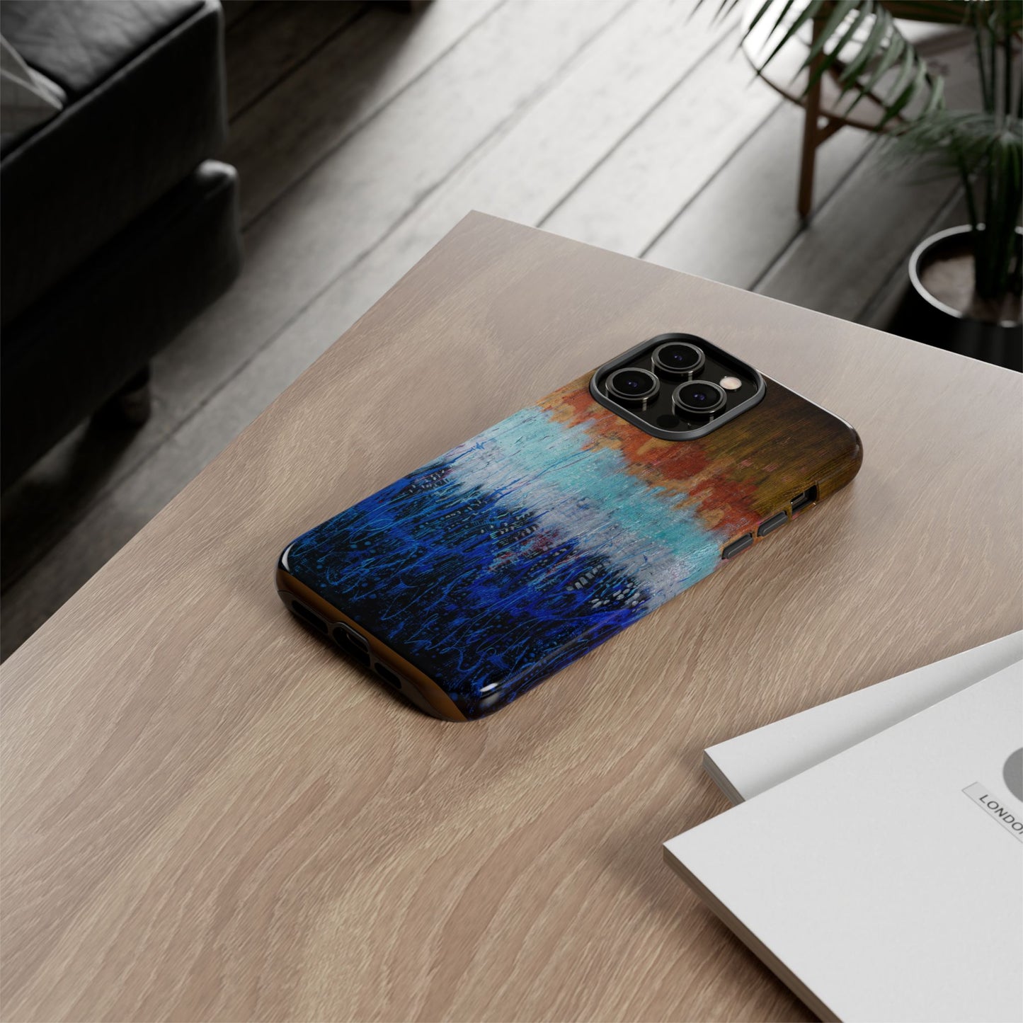Artistic Tough iPhone Case - Colorful Abstract Design