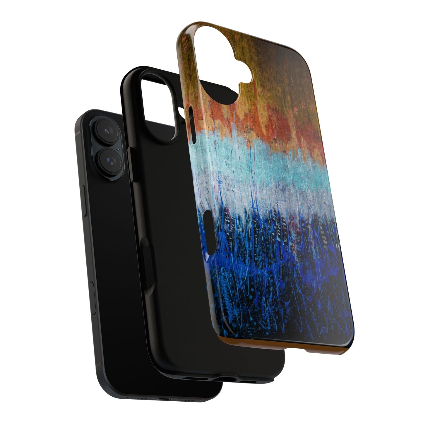 Artistic Tough iPhone Case - Colorful Abstract Design