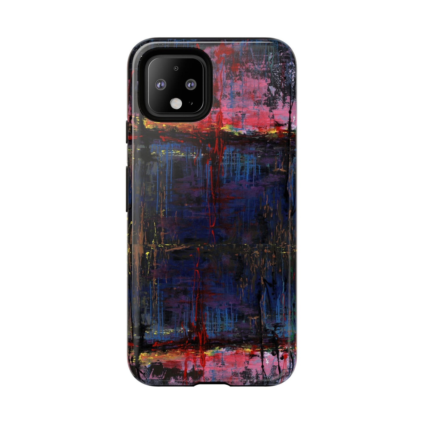 Artistic Tough Cases - Colorful Abstract Phone Case for Creative Souls- Illumination Image