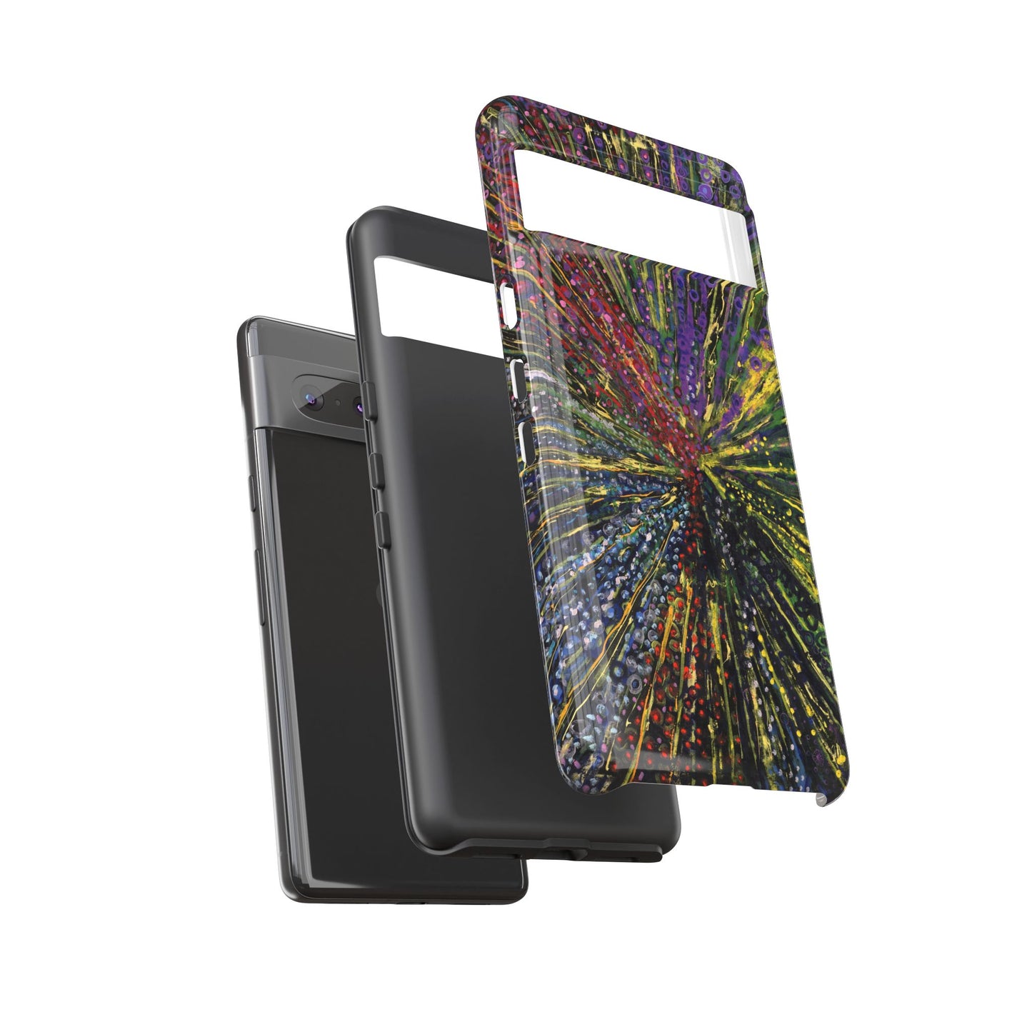 Stylish Abstract Phone Case for Trendsetters - The Last Dance Image