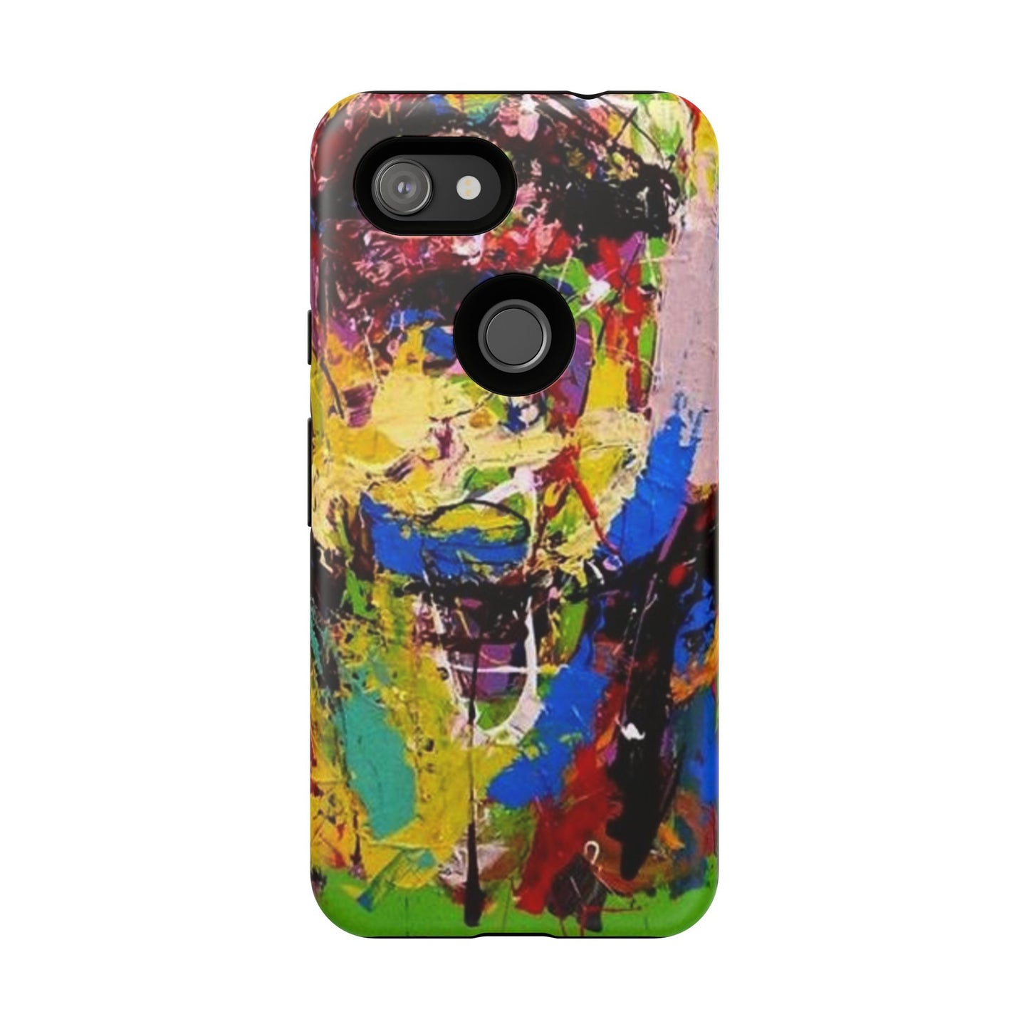 Vibrant Abstract Phone Case - Tough Cases for Bold Individuals
