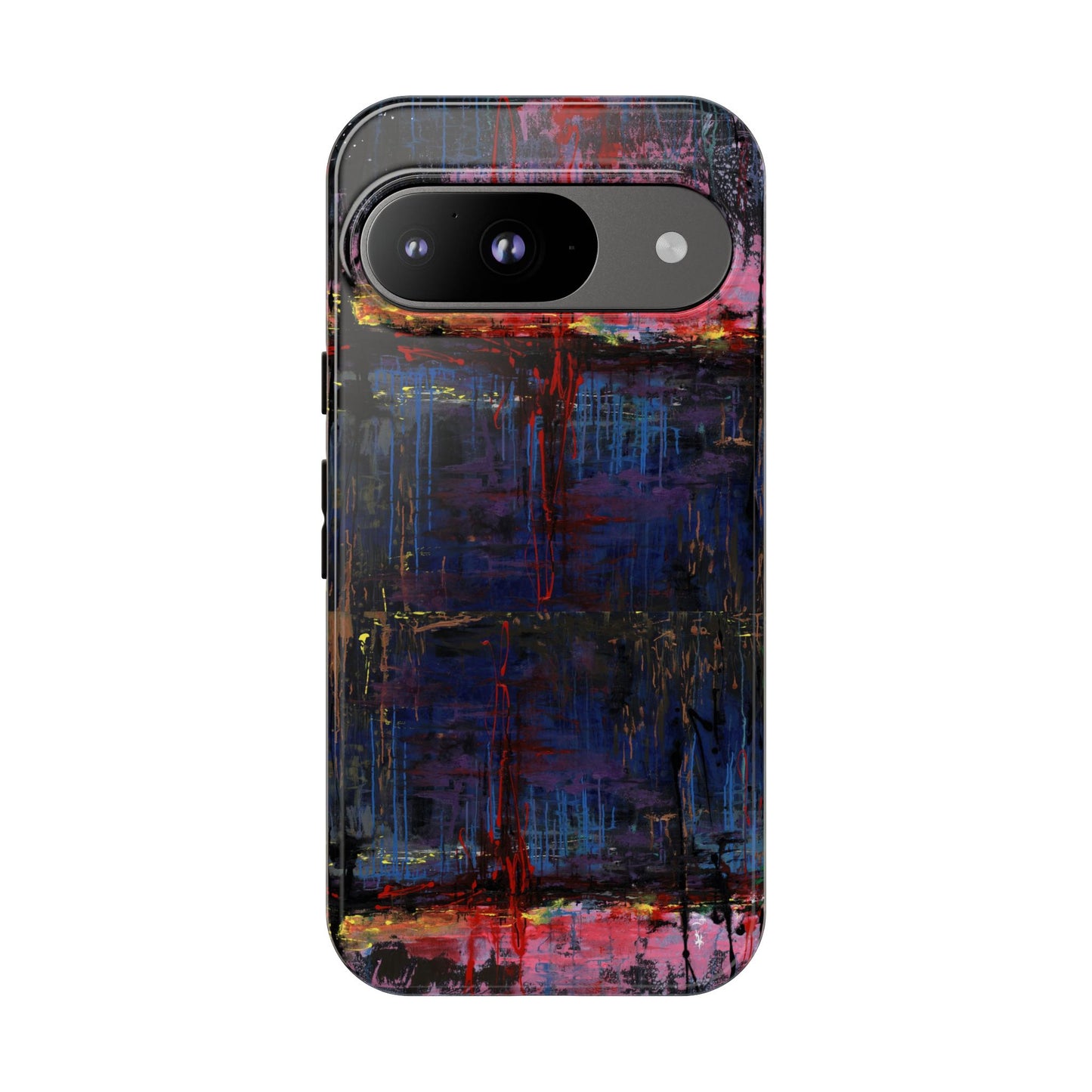 Artistic Tough Cases - Colorful Abstract Phone Case for Creative Souls- Illumination Image