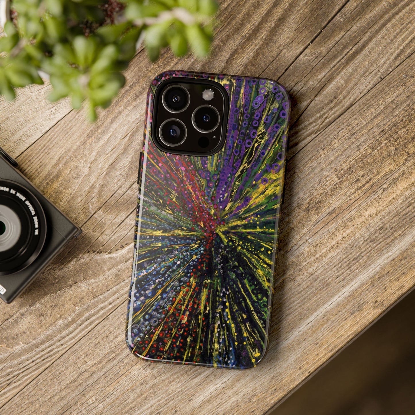 Stylish Abstract Phone Case for Trendsetters - The Last Dance Image