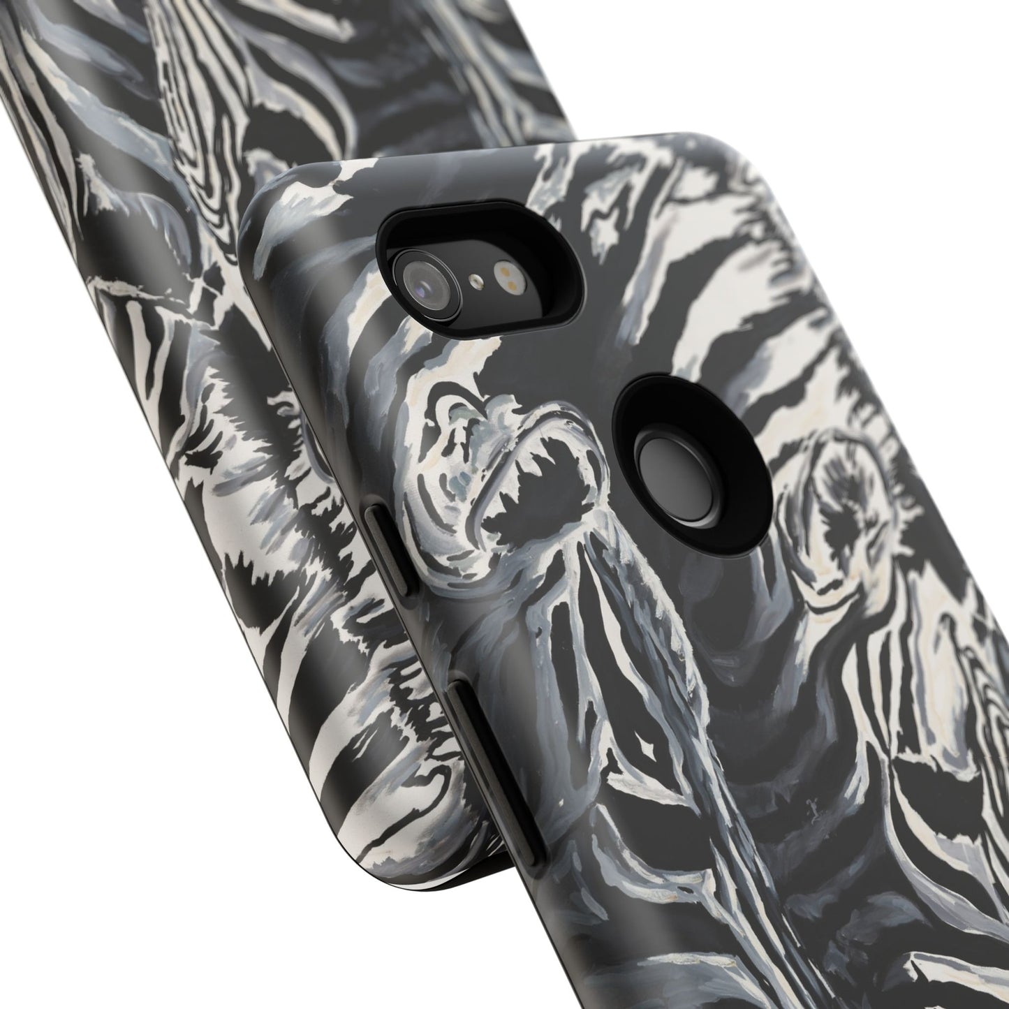 Artistic Zebra Print Phone Case -Tough Cases- Baby Zebras Image