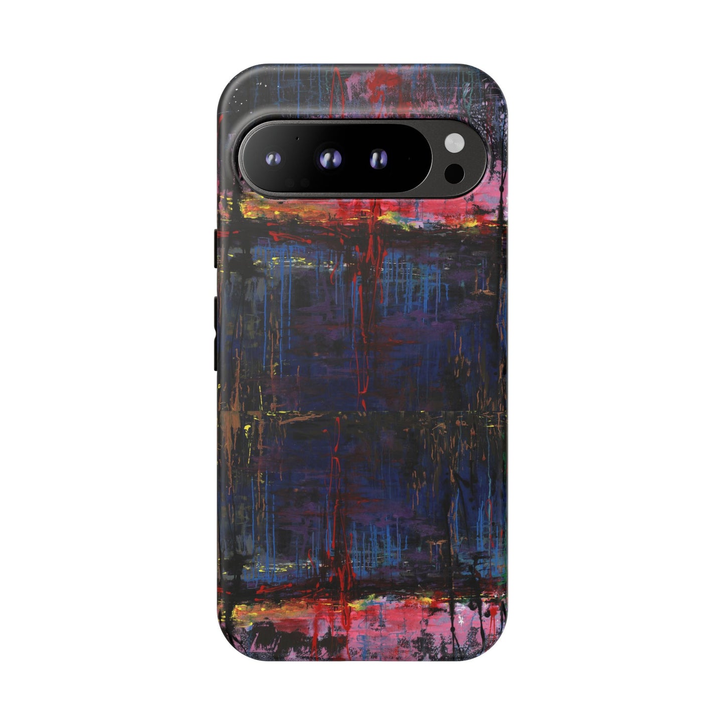 Artistic Tough Cases - Colorful Abstract Phone Case for Creative Souls- Illumination Image