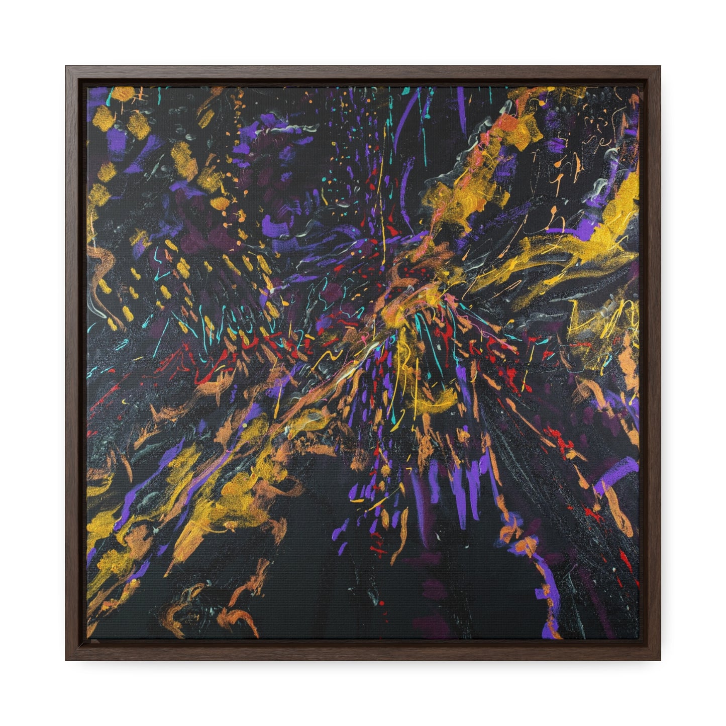 Brilliance of Spring - Framed Canvas Print